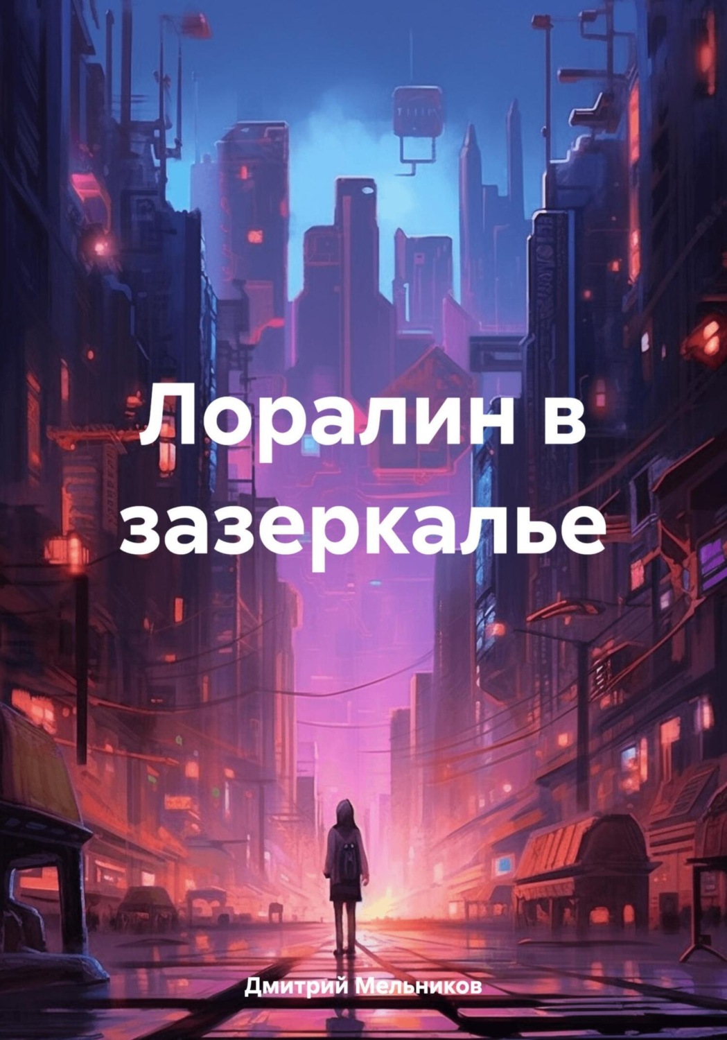 Обложка книги «Лоралин в зазеркалье»
