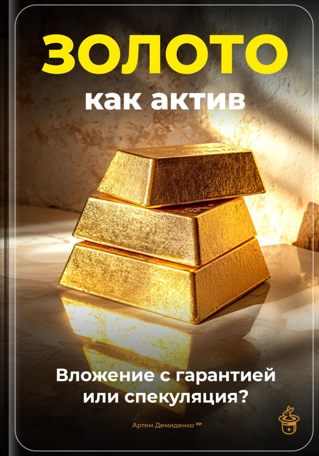 Обложка книги «Золото как актив: Вложение с гарантией или спекуляция?»