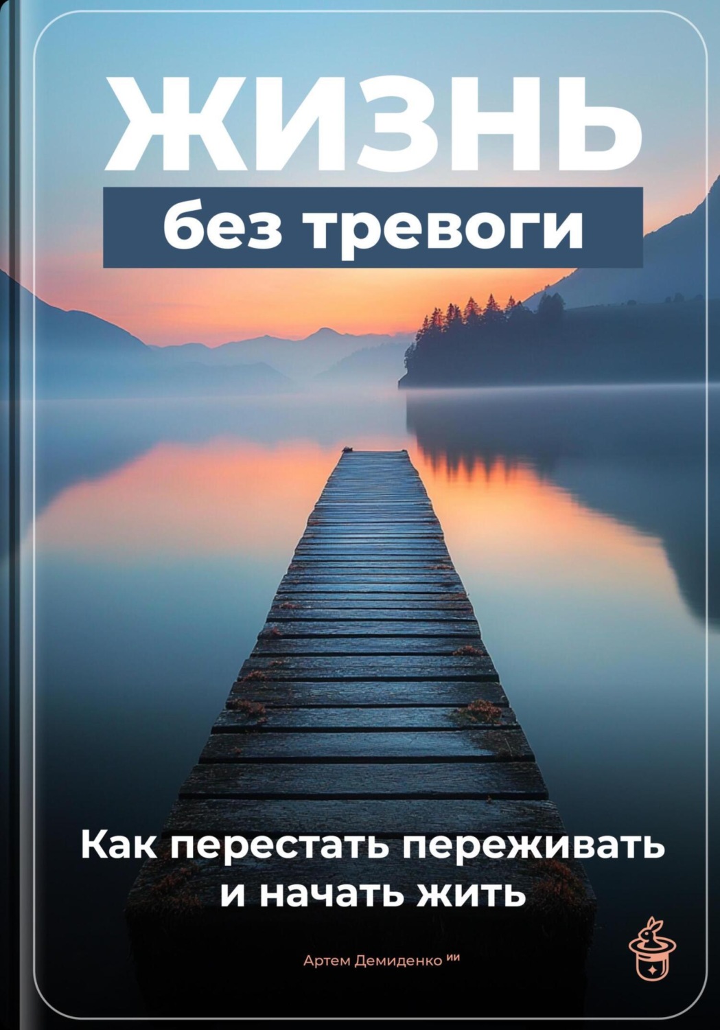 Обложка книги «Жизнь без тревоги: Как перестать переживать и начать жить»