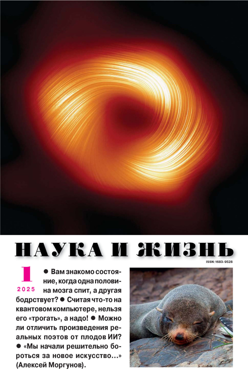 Обложка книги «Наука и жизнь №01/2025»