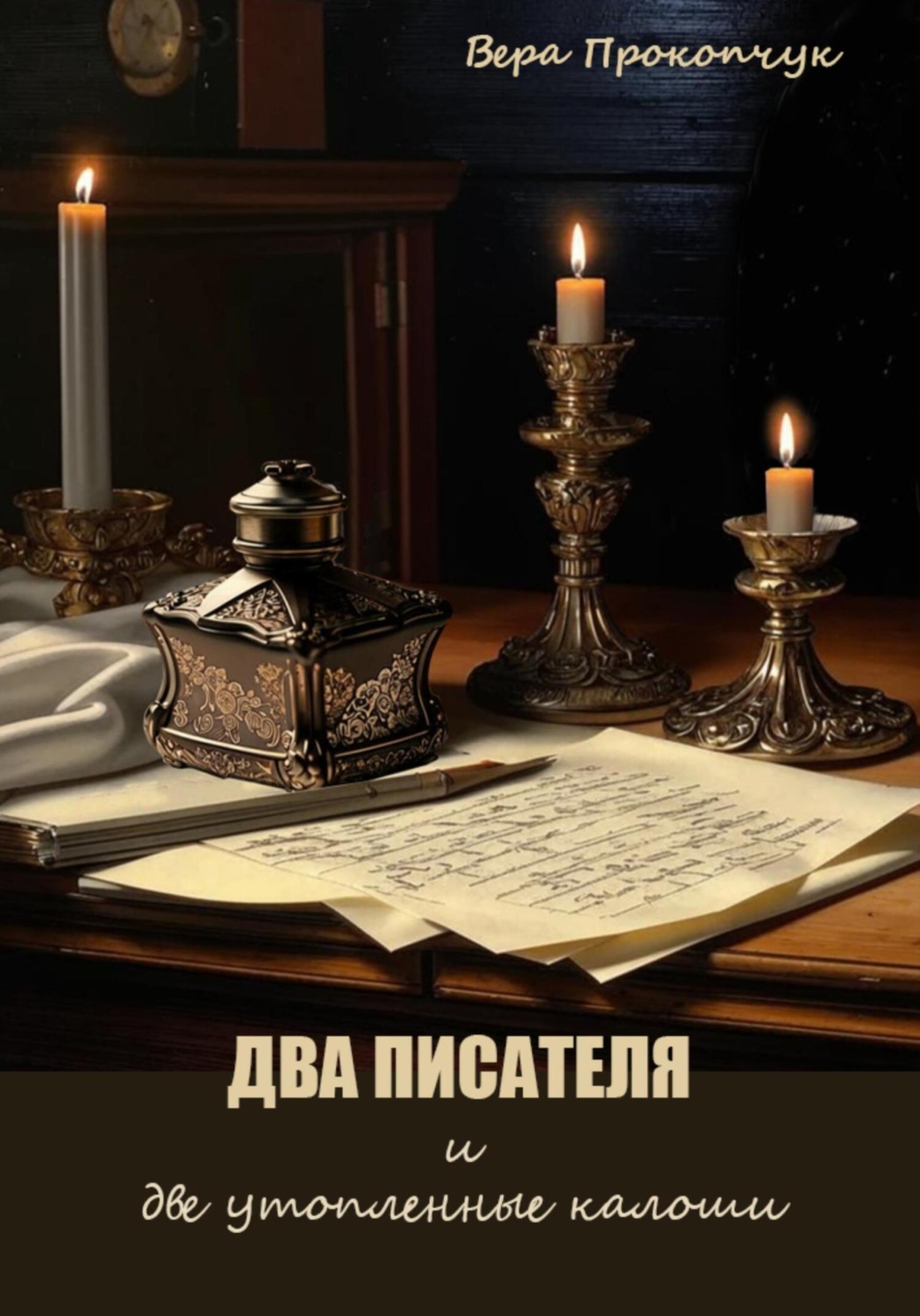 Обложка книги «Два писателя и две утопленные калоши»