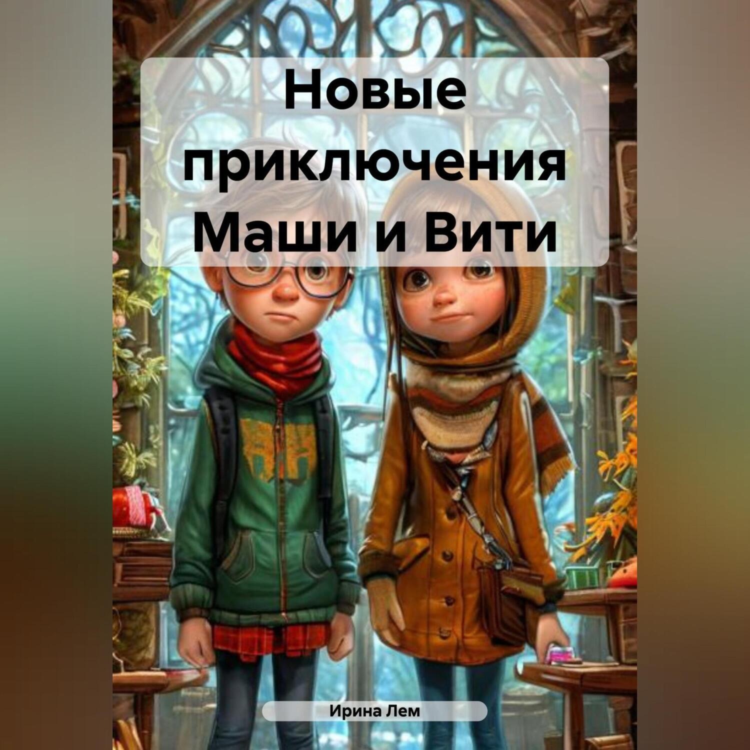 Обложка книги «Новые приключения Маши и Вити»