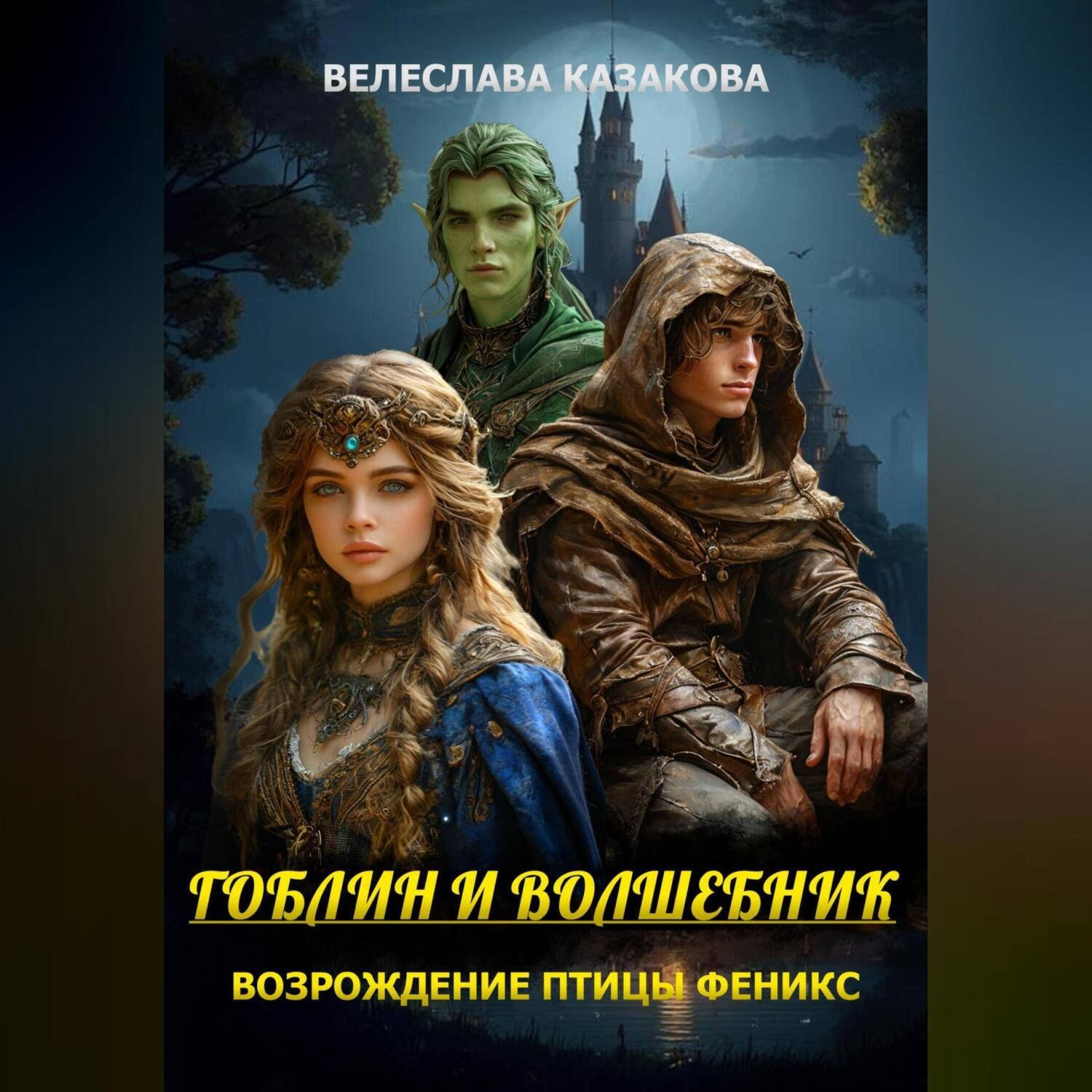 Обложка книги «Гоблин и волшебник Возрождение птицы Феникс»