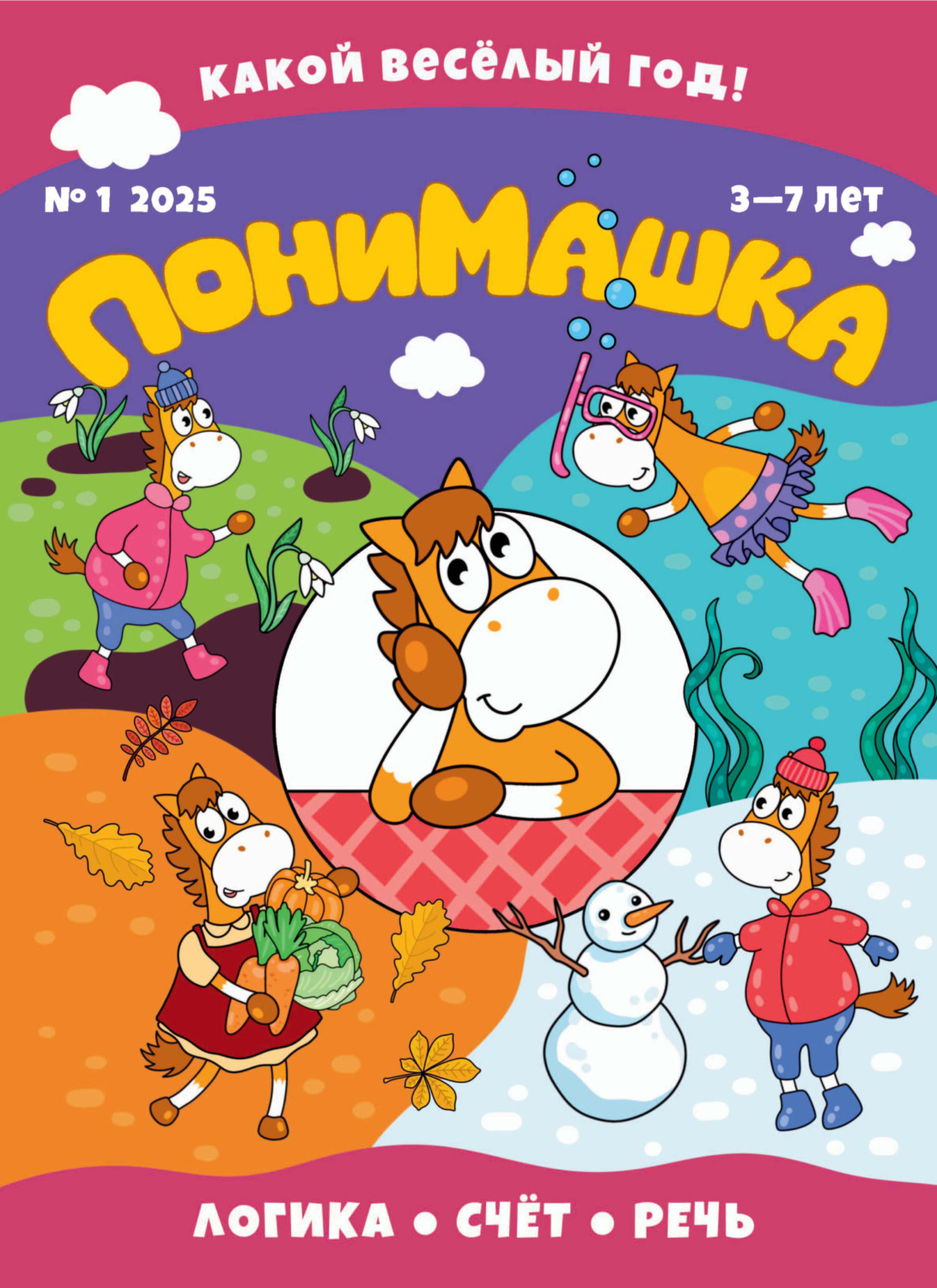 Обложка книги «ПониМашка №01/2025»