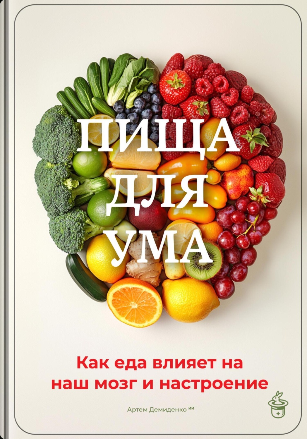 Обложка книги «Пища для ума: Как еда влияет на наш мозг и настроение»