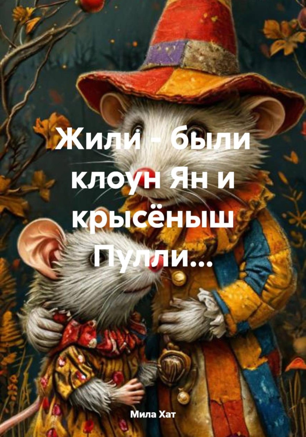 Обложка книги «Жили - были клоун Ян и крысёныш Пулли...»
