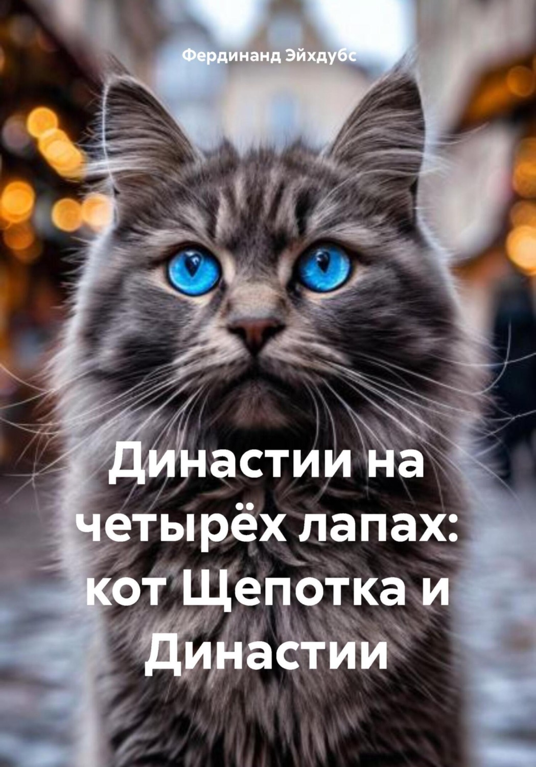 Обложка книги «Династии на четырёх лапах: кот Щепотка и Династии»