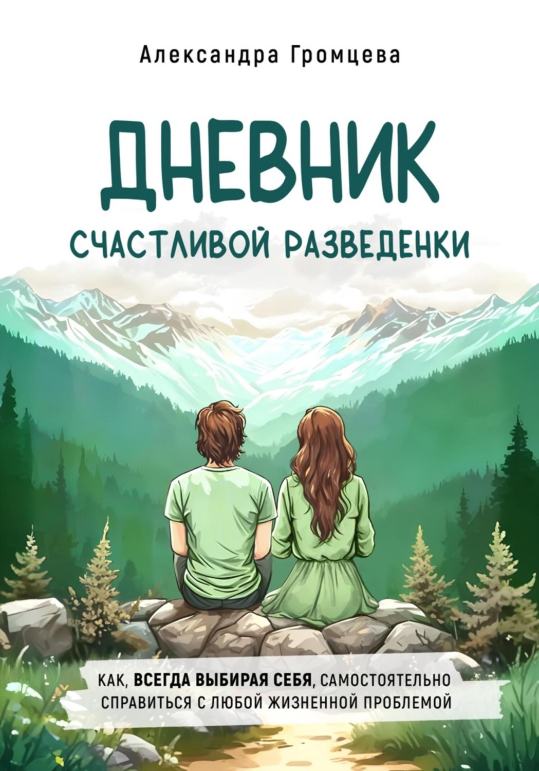 Обложка книги «Дневник счастливой разведенки. Как, всегда выбирая себя, самостоятельно справиться с любой жизненной проблемой»