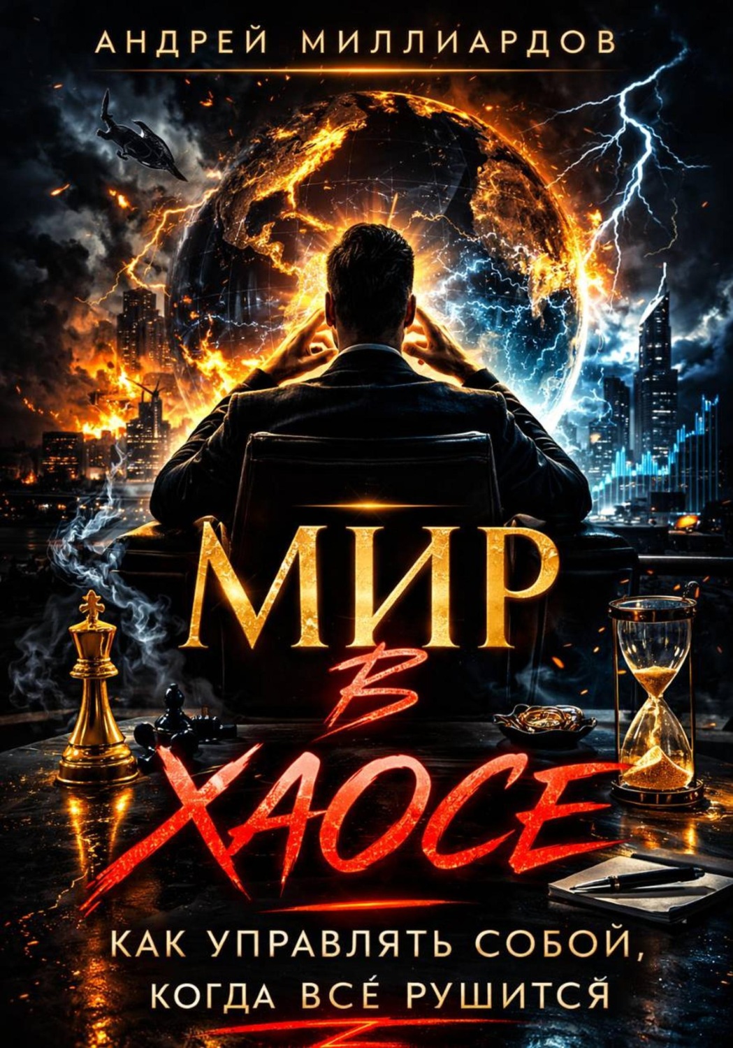 Обложка книги «Мир в хаосе. Как управлять собой, когда всё рушится»