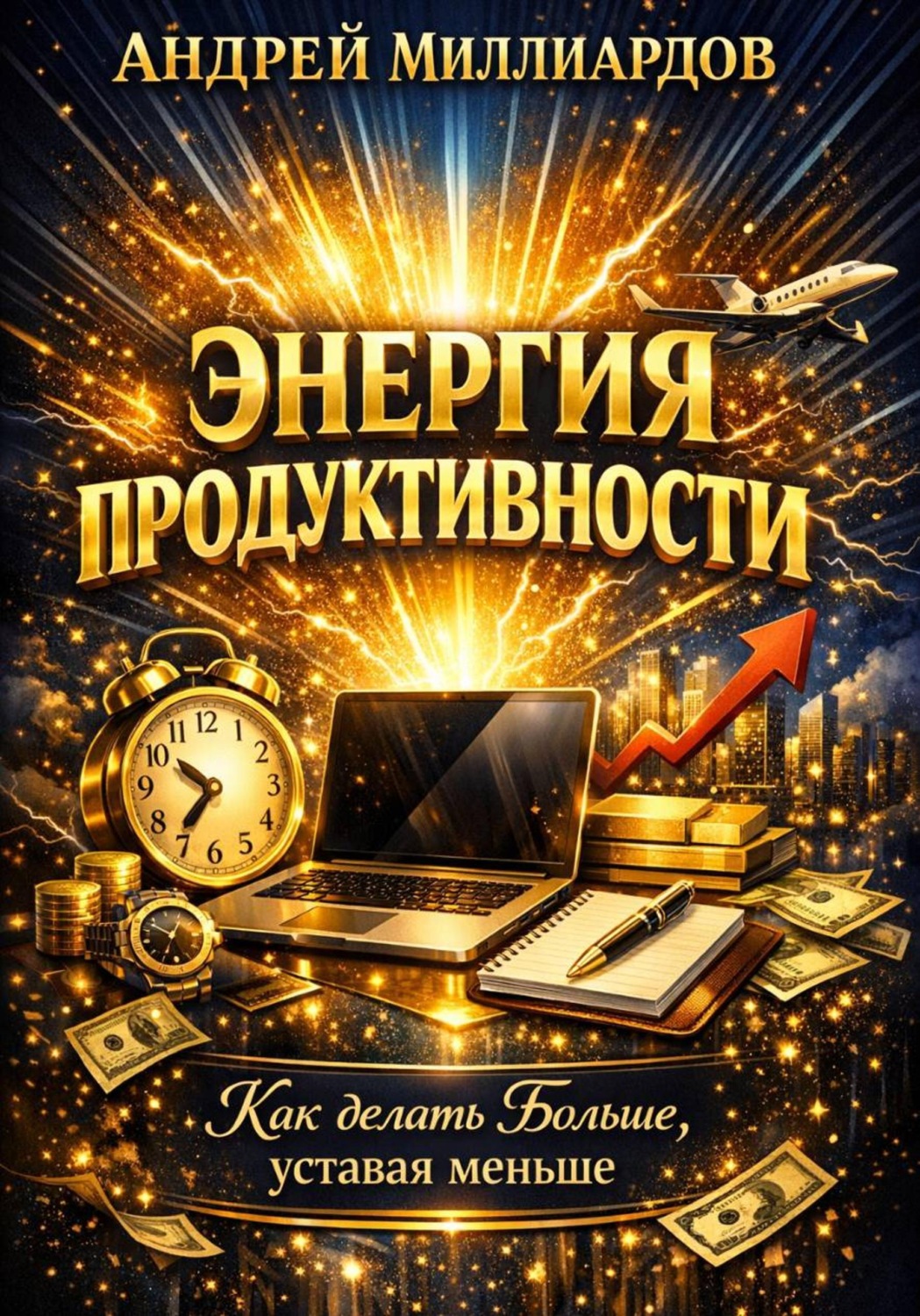 Обложка книги «Энергия продуктивности. Как делать больше, уставая меньше»