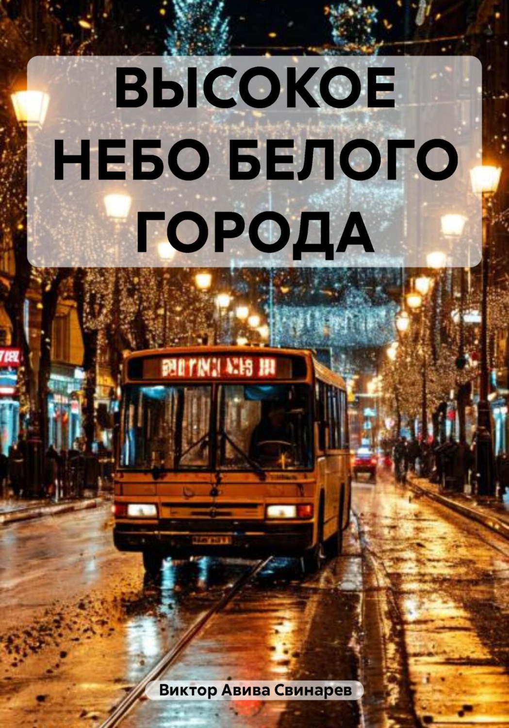 Обложка книги «ВЫСОКОЕ НЕБО БЕЛОГО ГОРОДА»