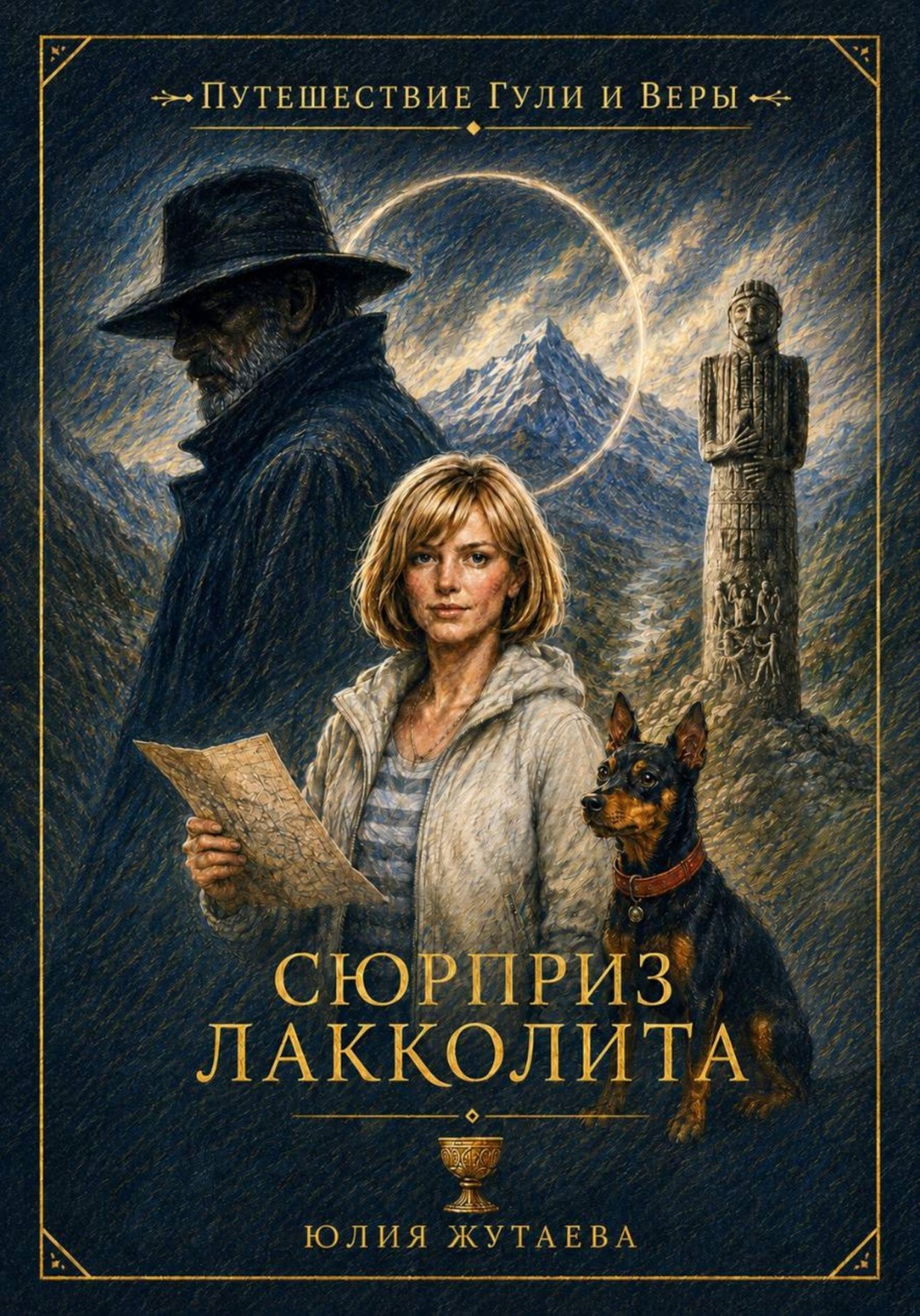 Обложка книги «СЮРПРИЗ ЛАККОЛИТА Серия: Путешествие Гули и Веры»