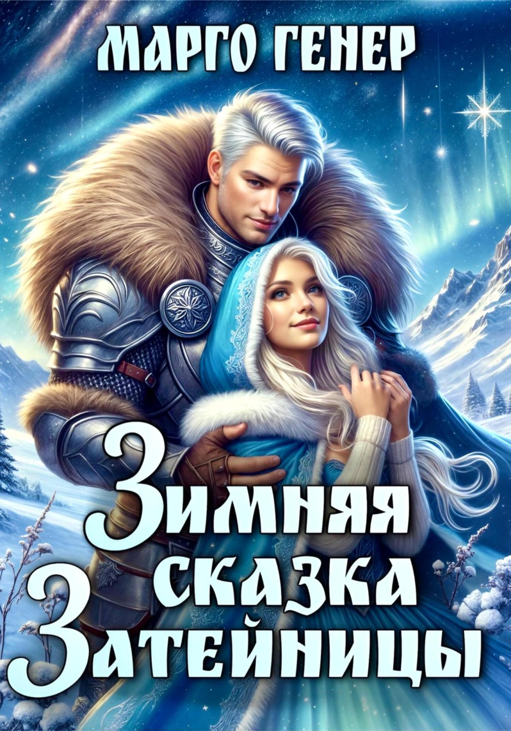 Обложка книги «Зимняя сказка затейницы»