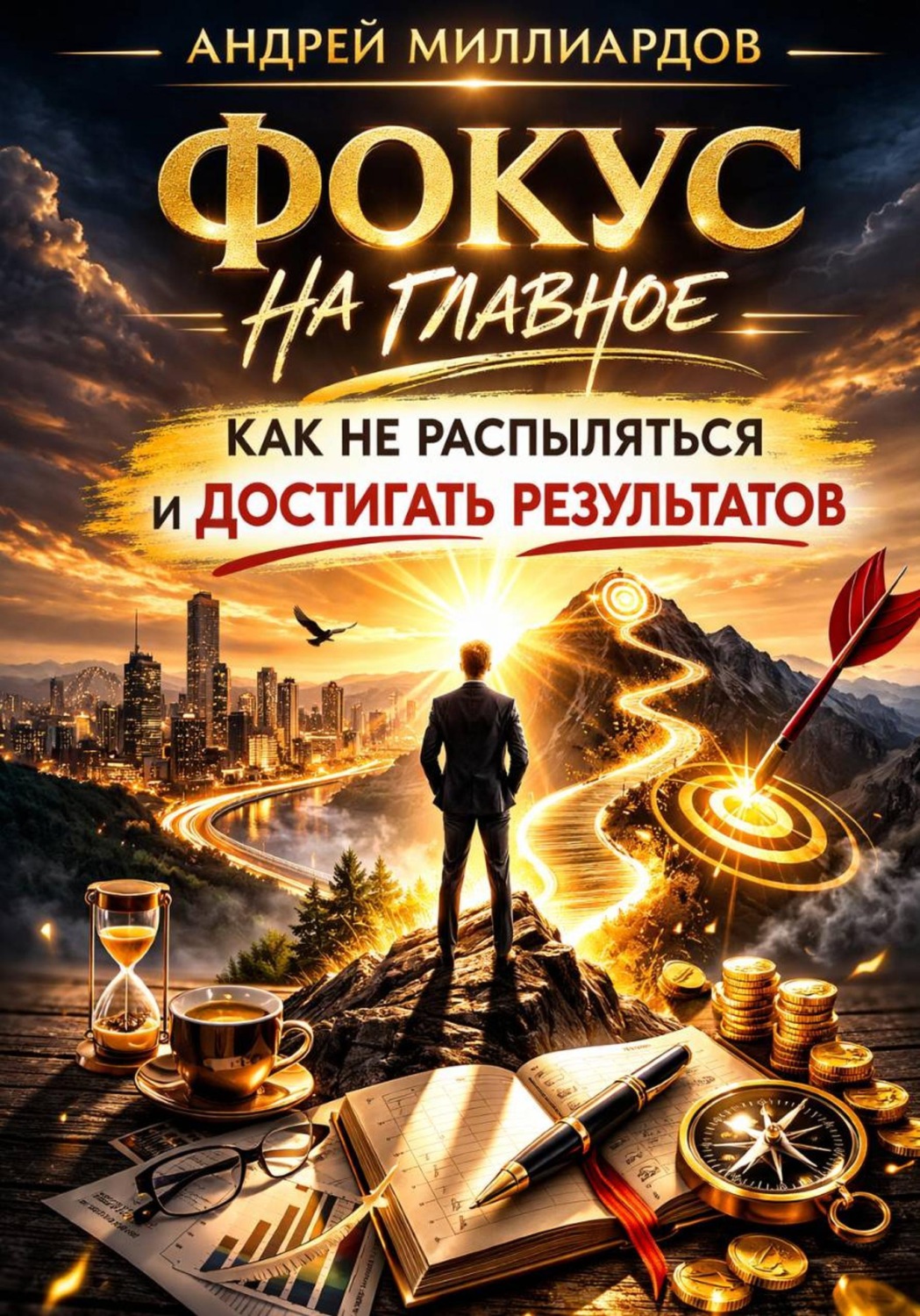 Обложка книги «Фокус на главное. Как не распыляться и достигать результатов»