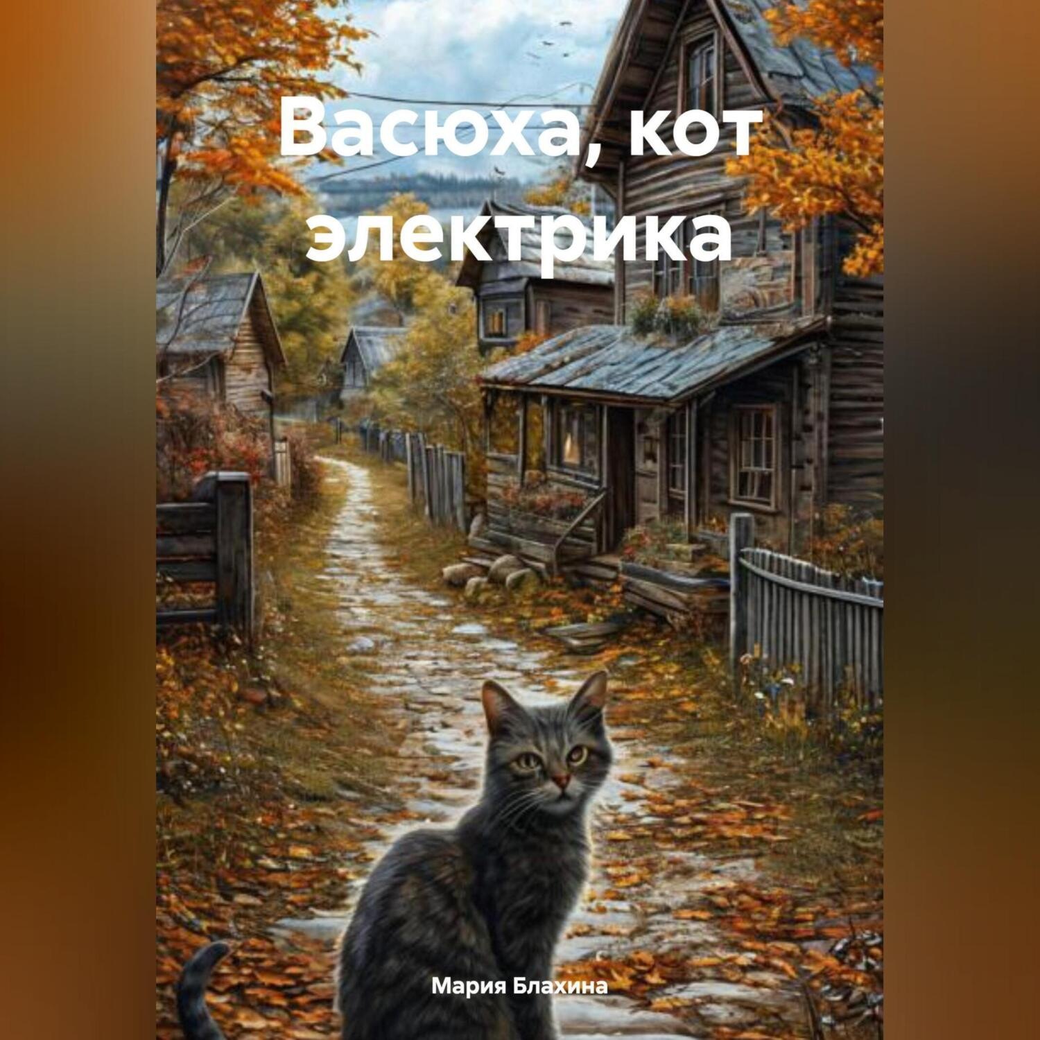 Обложка книги «Васюха, кот электрика»