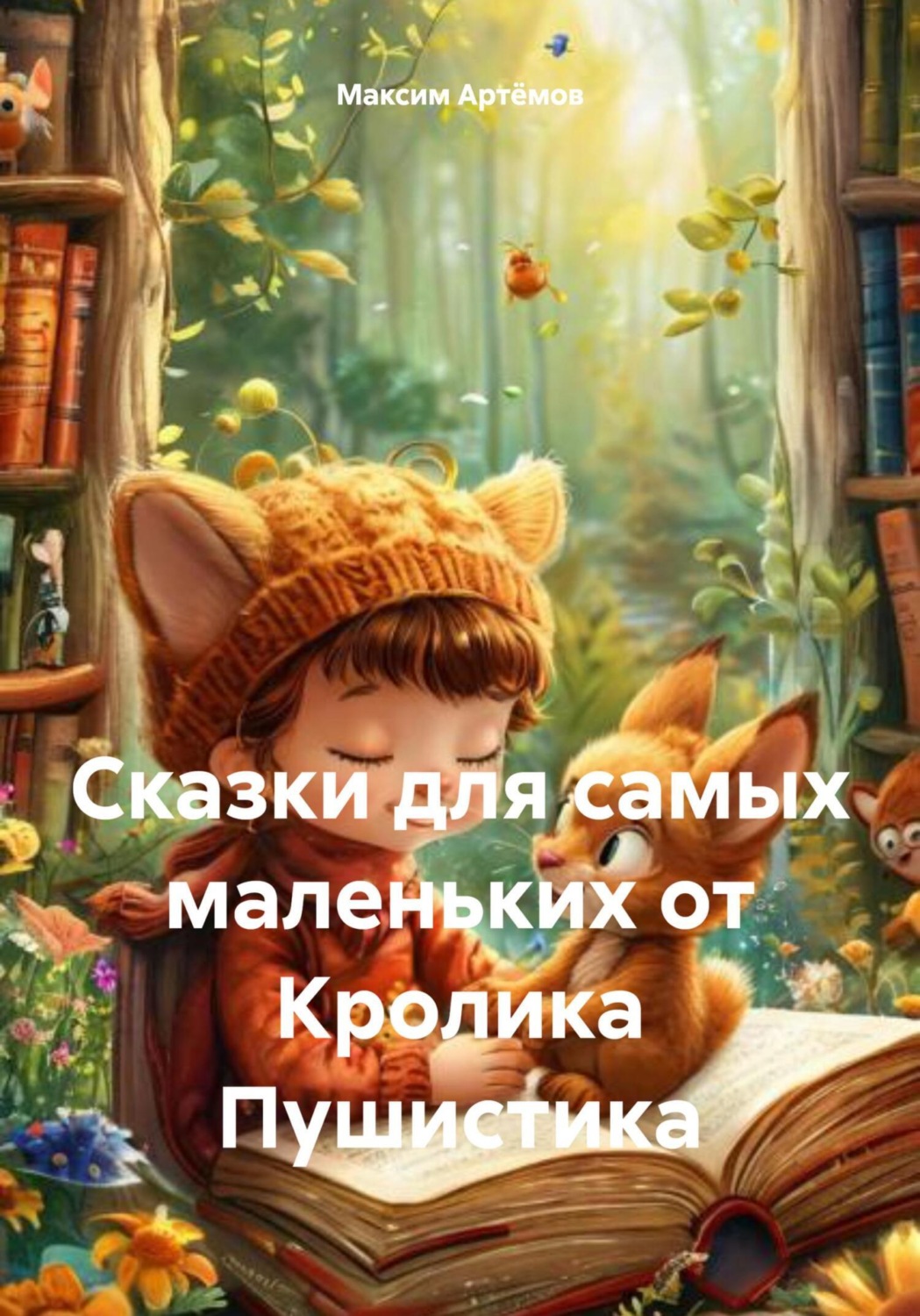 Обложка книги «Сказки для самых маленьких от Кролика Пушистика»