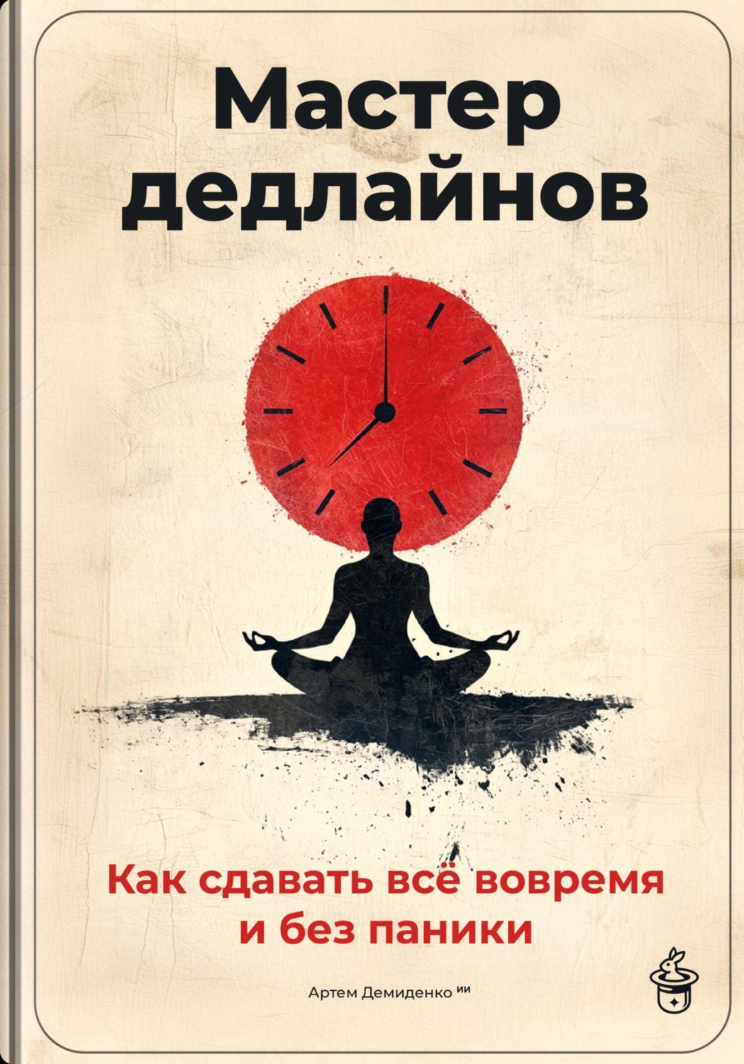 Обложка книги «Мастер дедлайнов: Как сдавать всё вовремя и без паники»