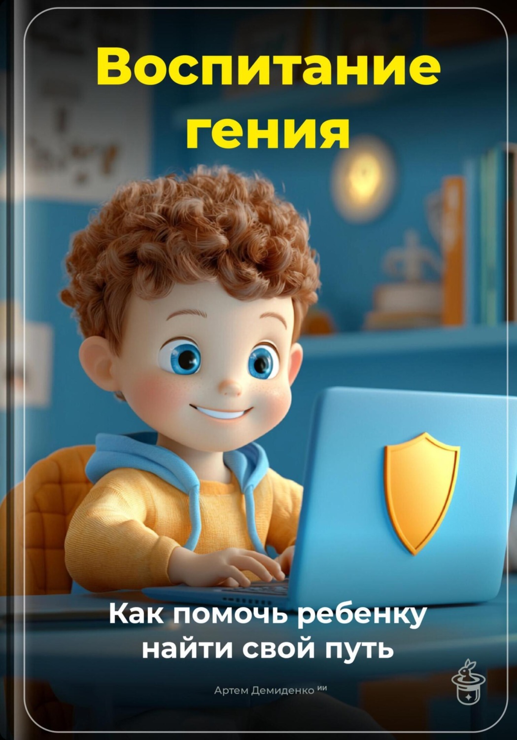 Обложка книги «Воспитание гения: Как помочь ребенку найти свой путь»