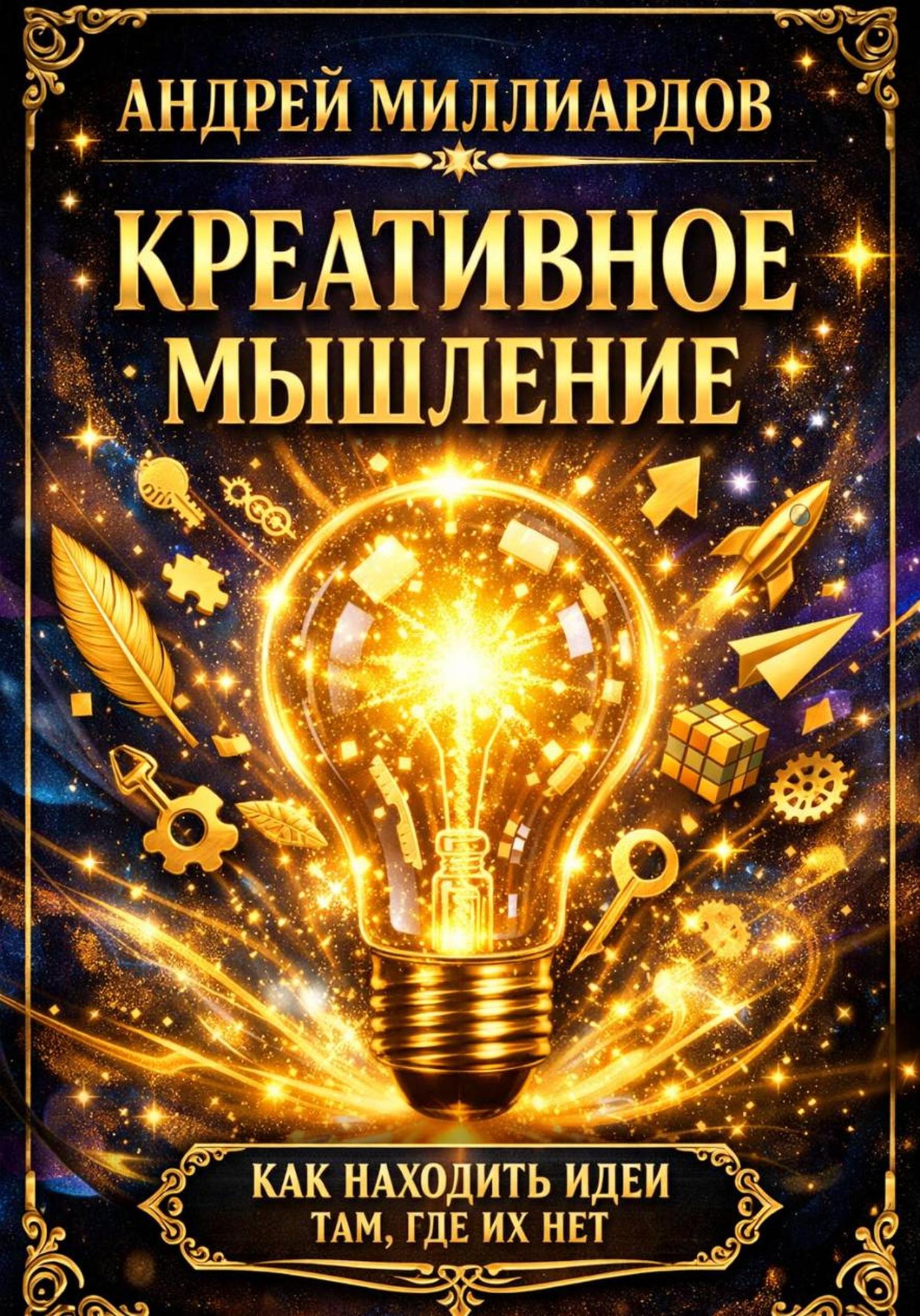 Обложка книги «Креативное мышление. Как находить идеи там, где их нет»