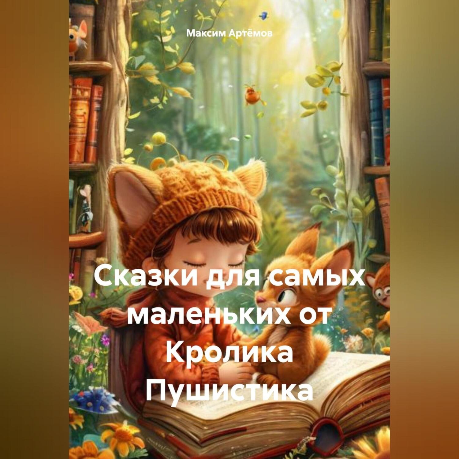 Обложка книги «Сказки для самых маленьких от Кролика Пушистика»