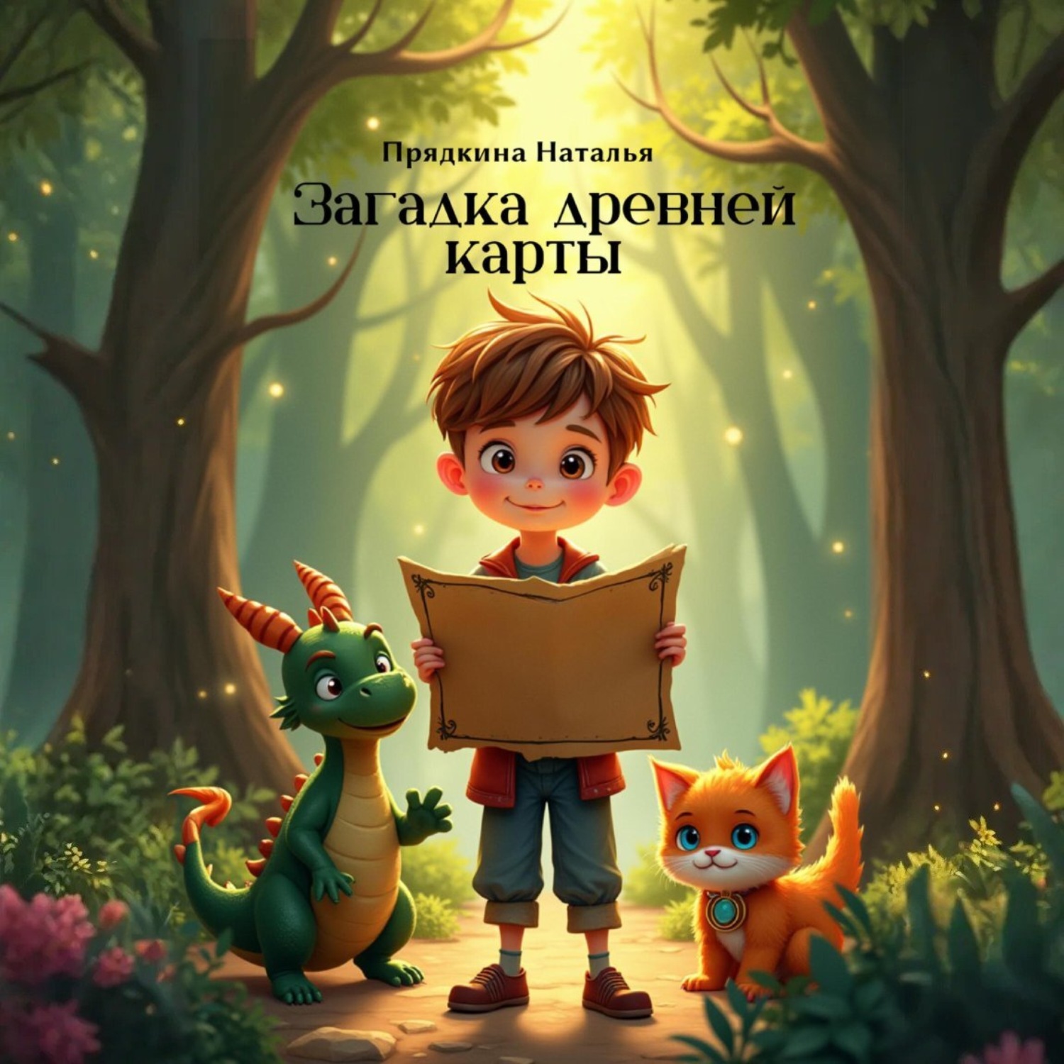 Обложка книги «Загадка древней карты»