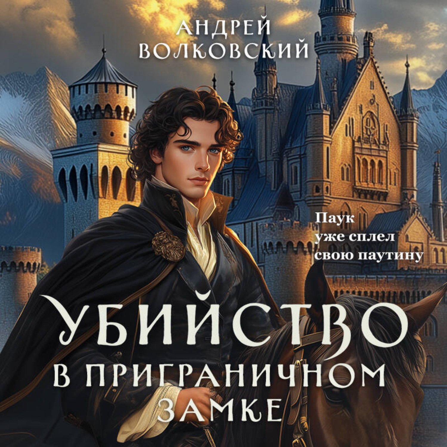Обложка книги «Убийство в приграничном замке»