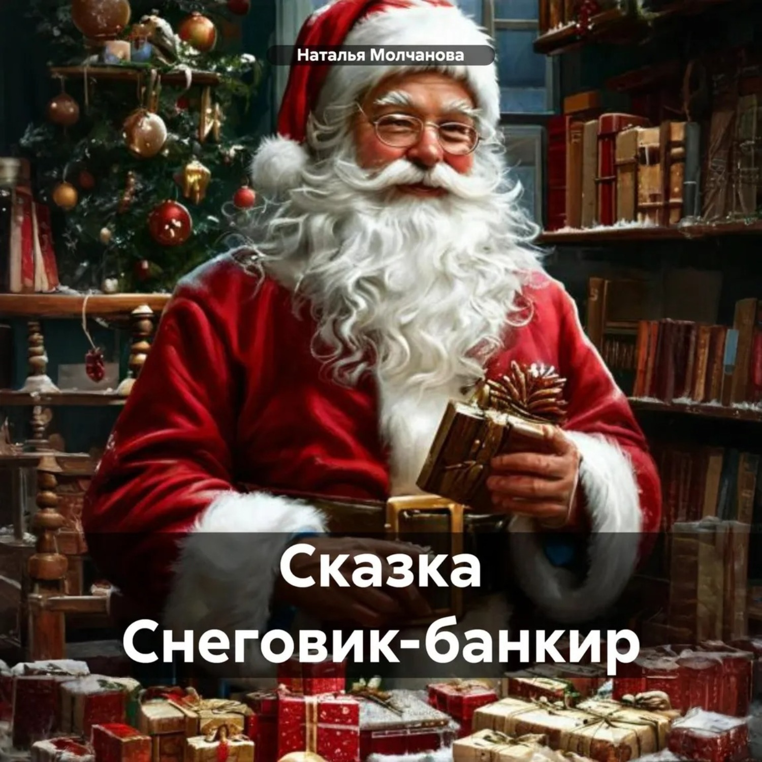 Обложка книги «Сказка «Снеговик-банкир»»