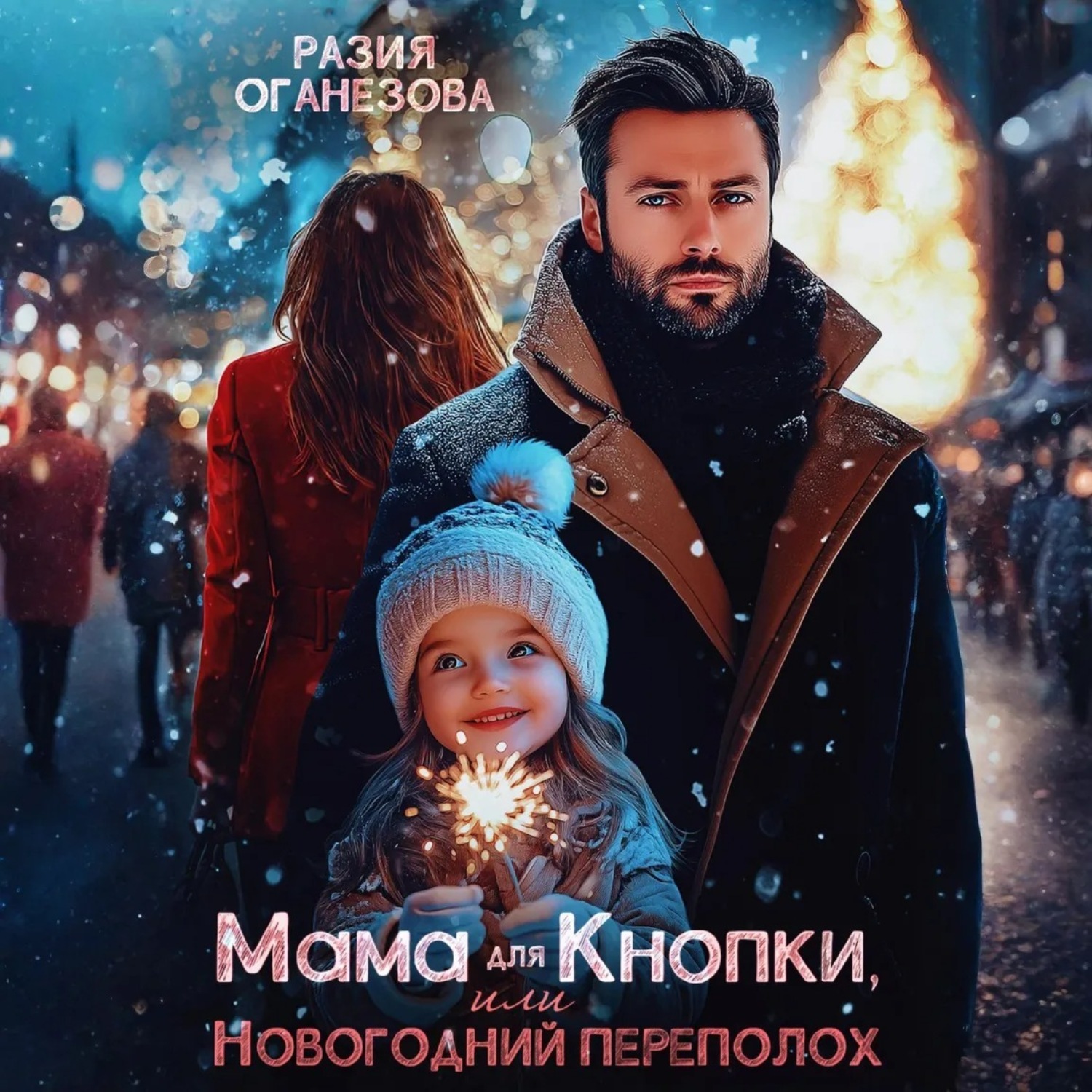 Обложка книги «Мама для Кнопки или Новогодний переполох»