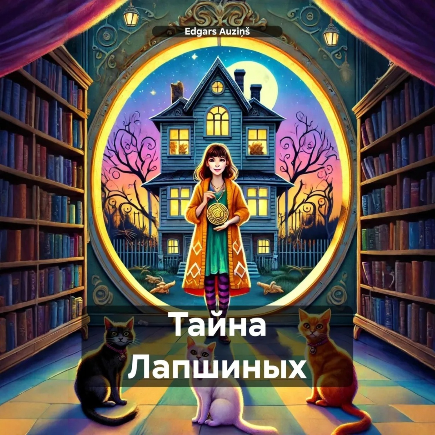 Обложка книги «Тайна Лапшиных»