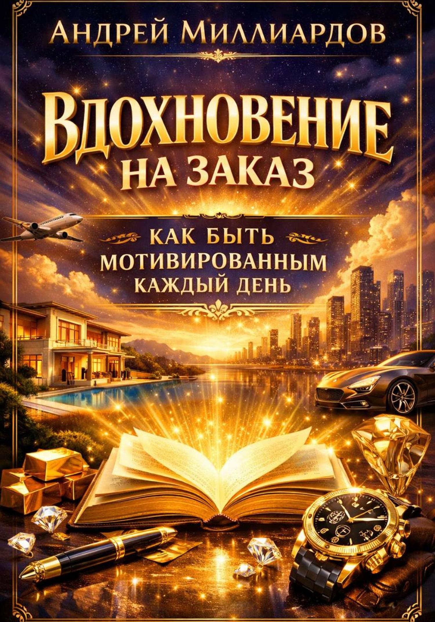 Обложка книги «Вдохновение на заказ. Как быть мотивированным каждый день»