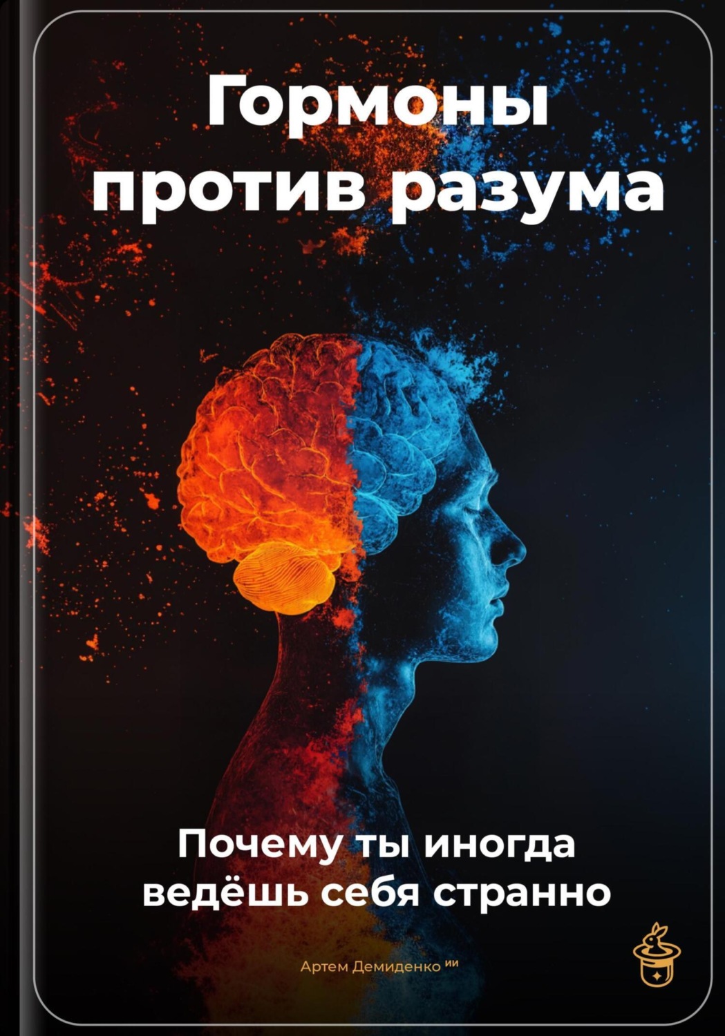 Обложка книги «Гормоны против разума: Почему ты иногда ведёшь себя странно»