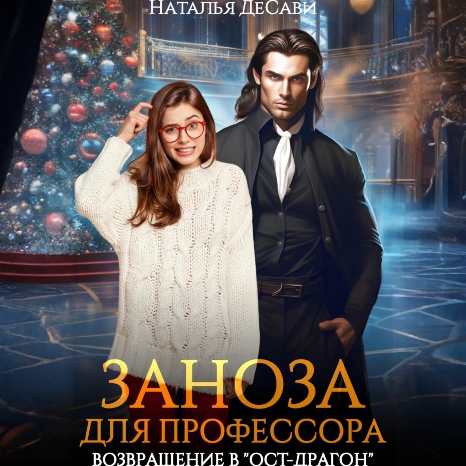 Обложка книги «Заноза для профессора, или Возвращение в «Ост-Драгон»»