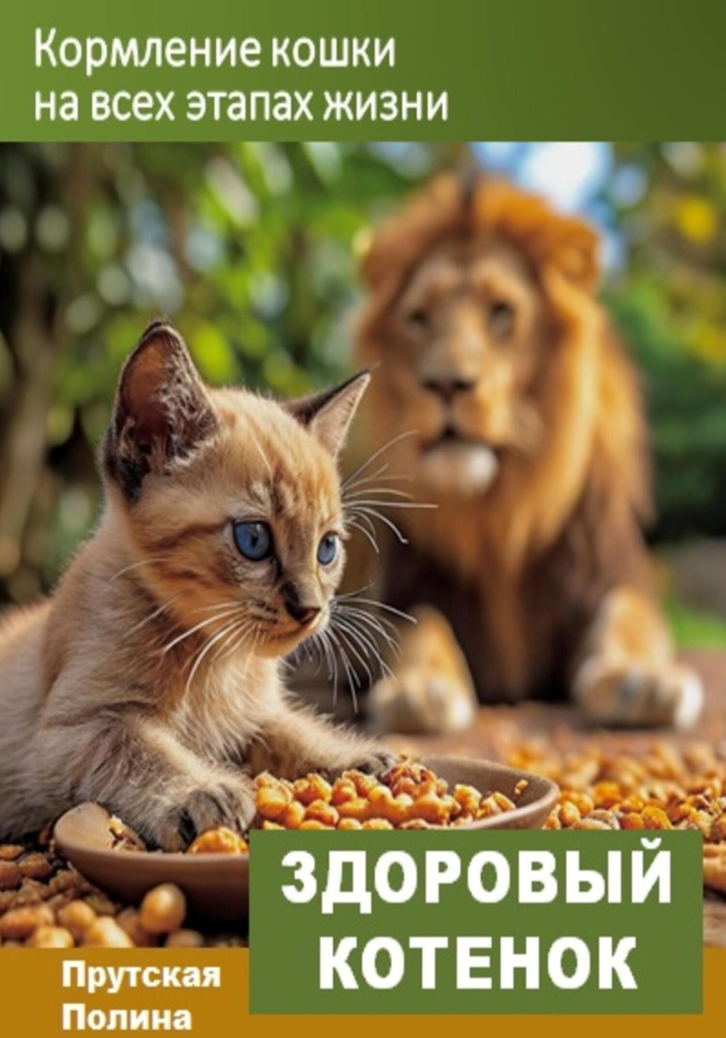 Обложка книги «Кормление кошек на всех этапах жизни»