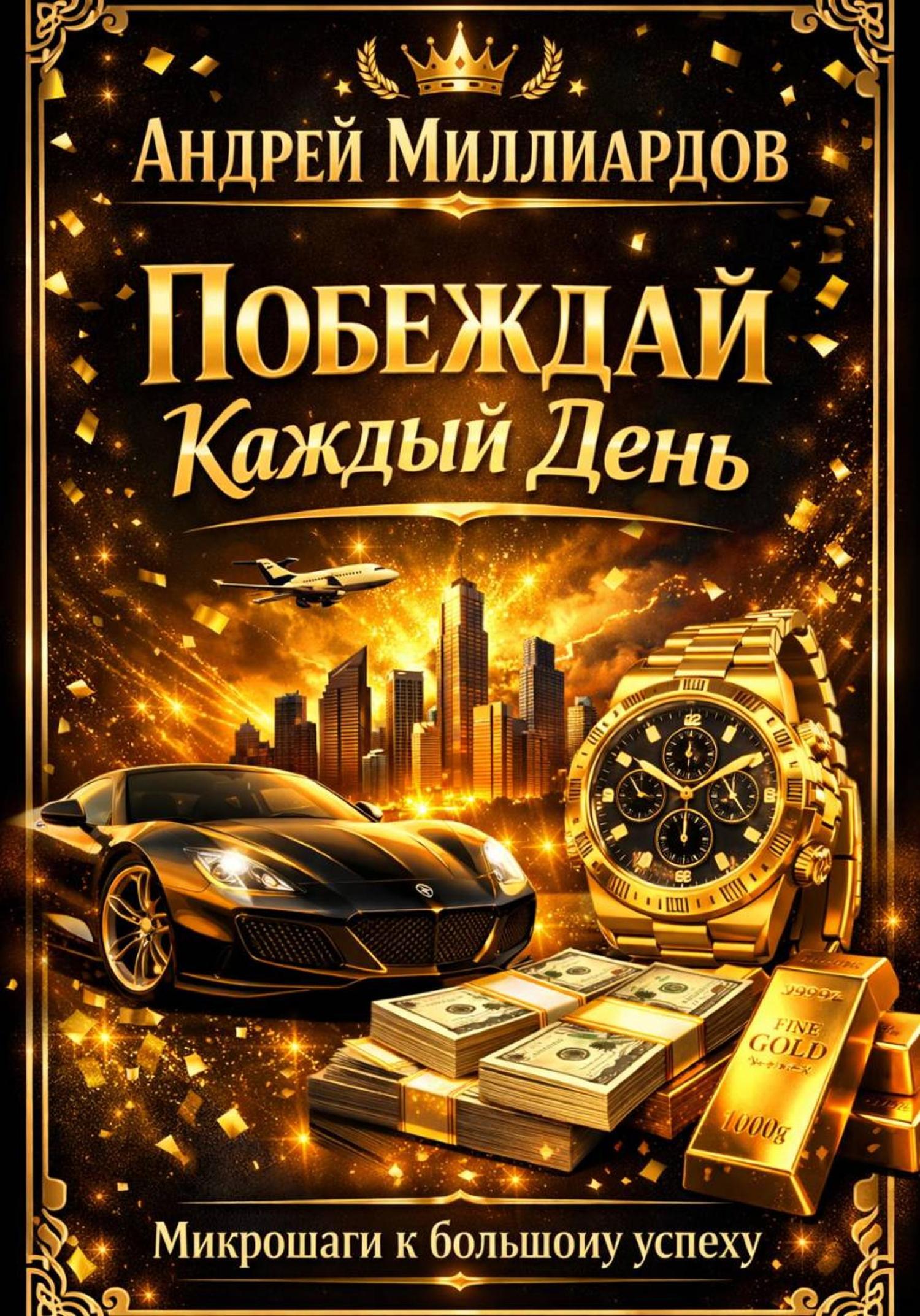 Обложка книги «Побеждай каждый день. Микрошаги к большому успеху»