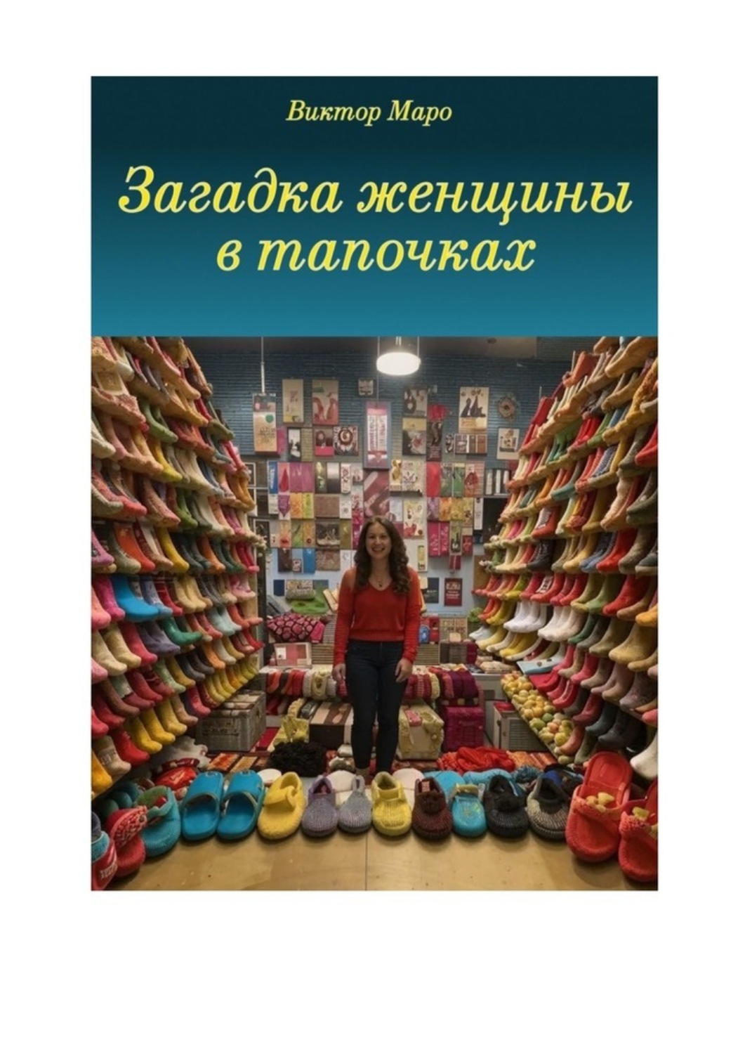 Обложка книги «Загадка женщины в тапочках»