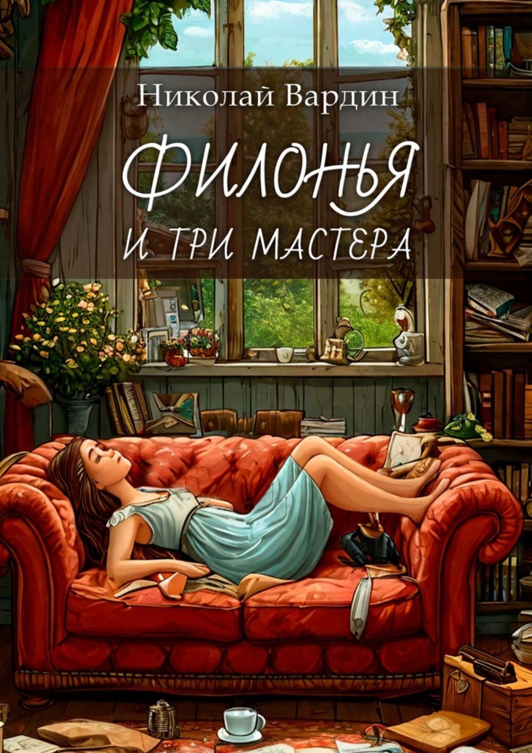 Обложка книги «Филонья и три мастера»