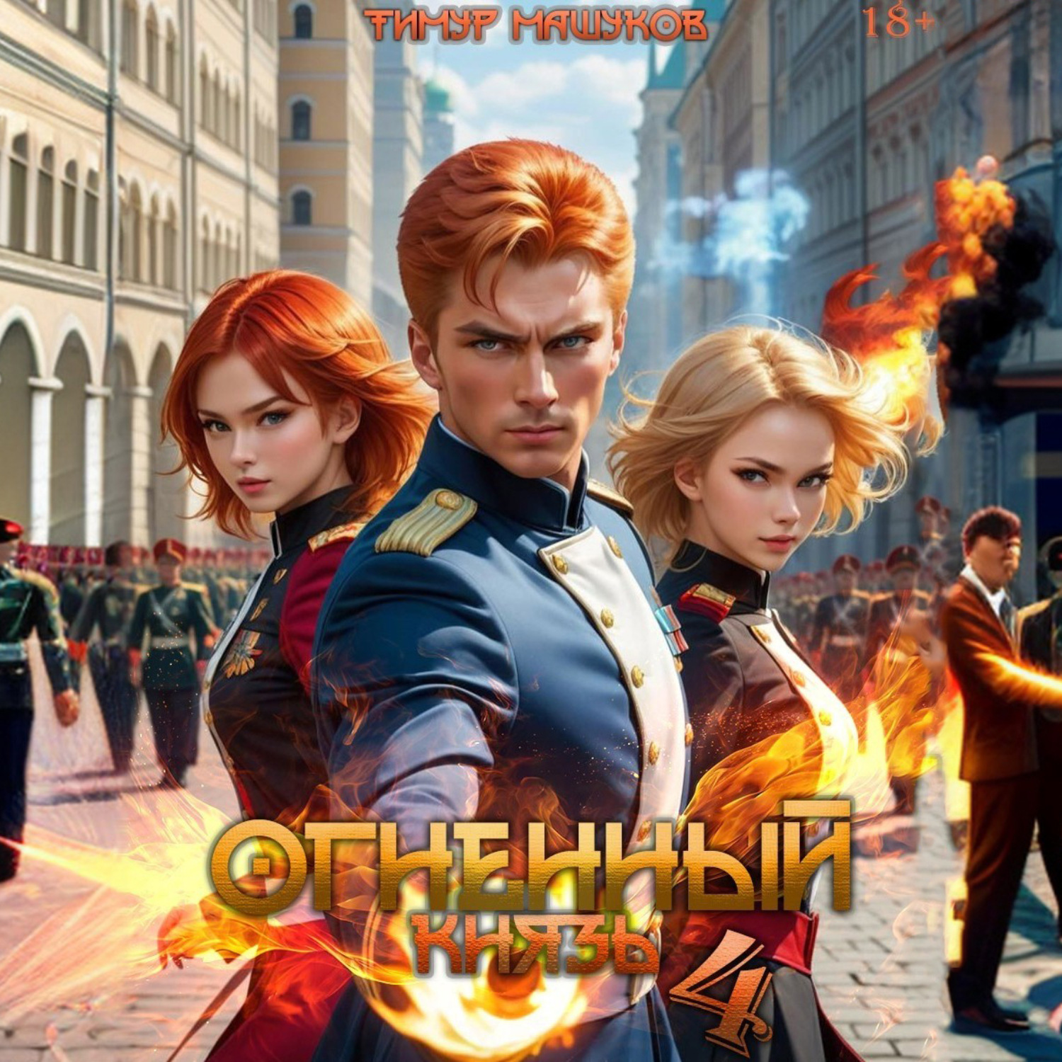 Обложка книги «Огненный князь 4»