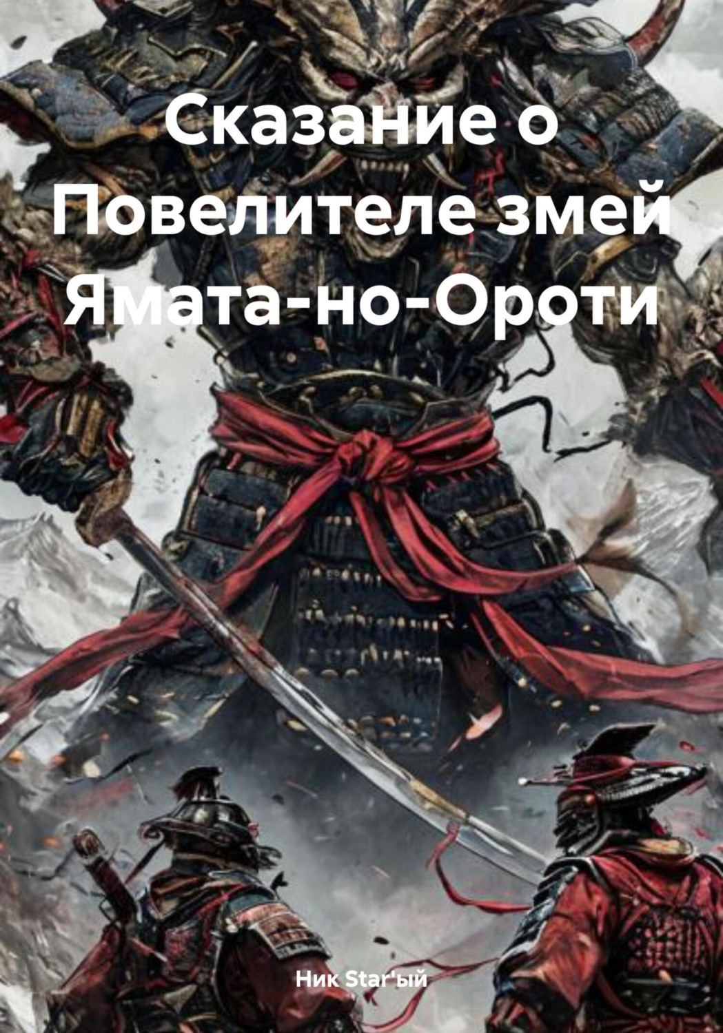 Обложка книги «Сказание о Повелителе змей Ямата-но-Ороти»