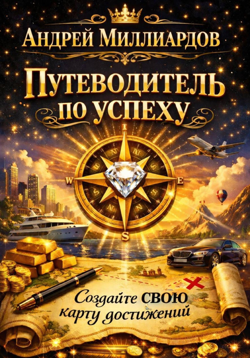 Обложка книги «Путеводитель по успеху. Cоздайте свою карту достижений»