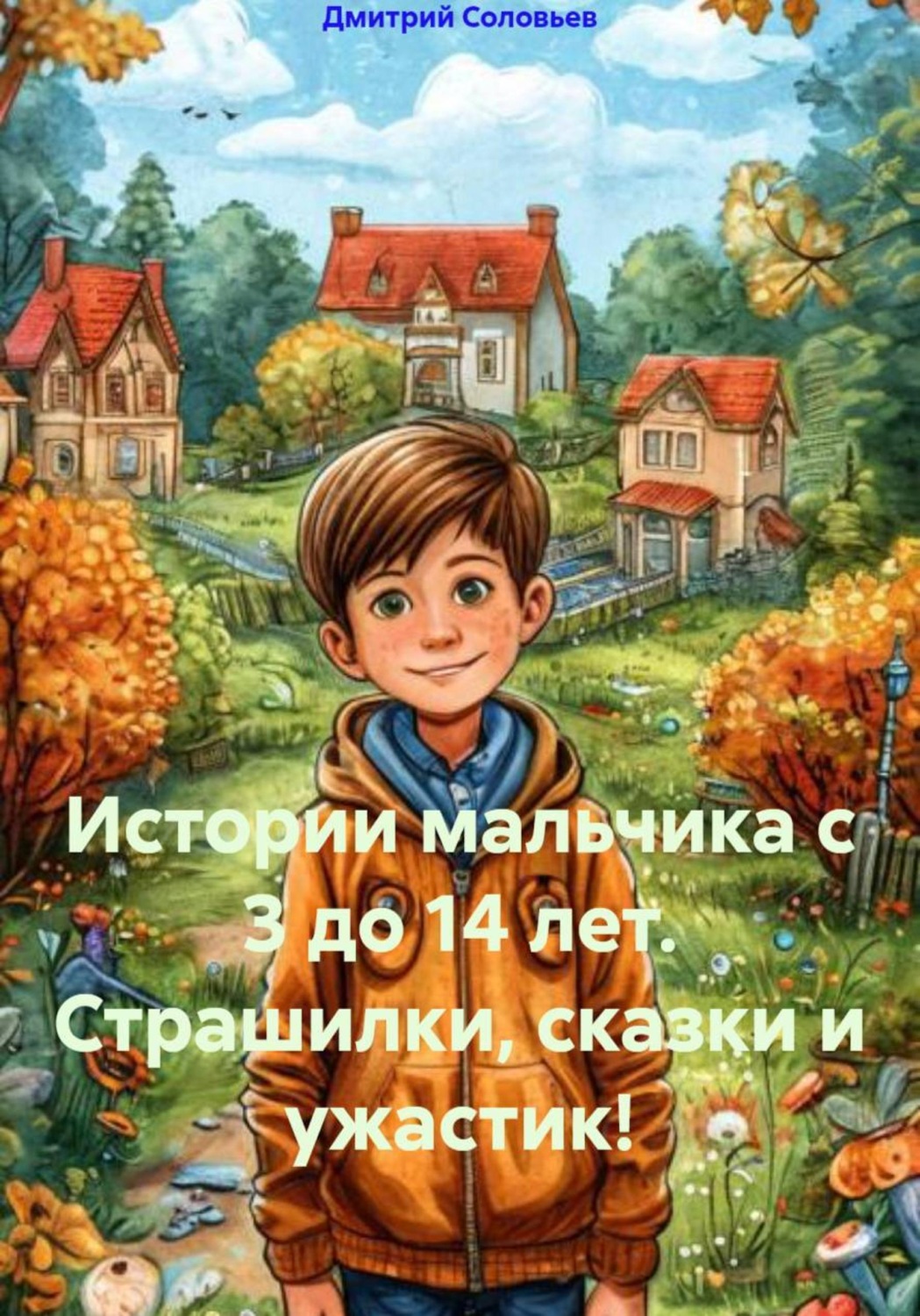 Обложка книги «Истории мальчика с 3 до 14 лет. Страшилки, сказки и ужастик!»