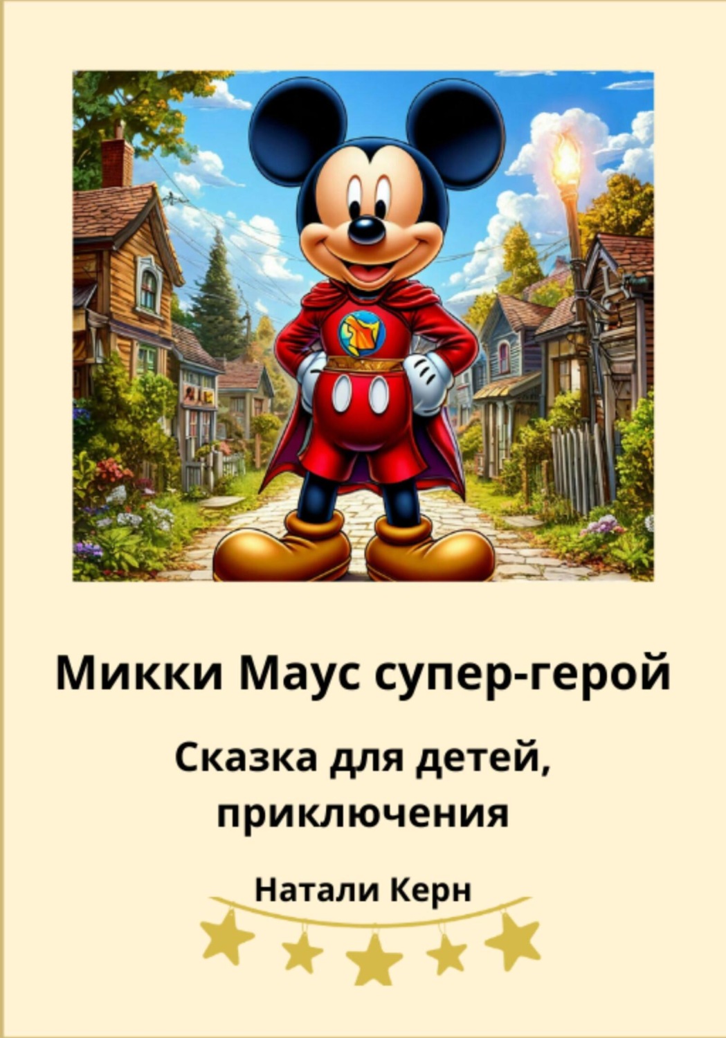 Обложка книги «Микки Маус супер-герой»