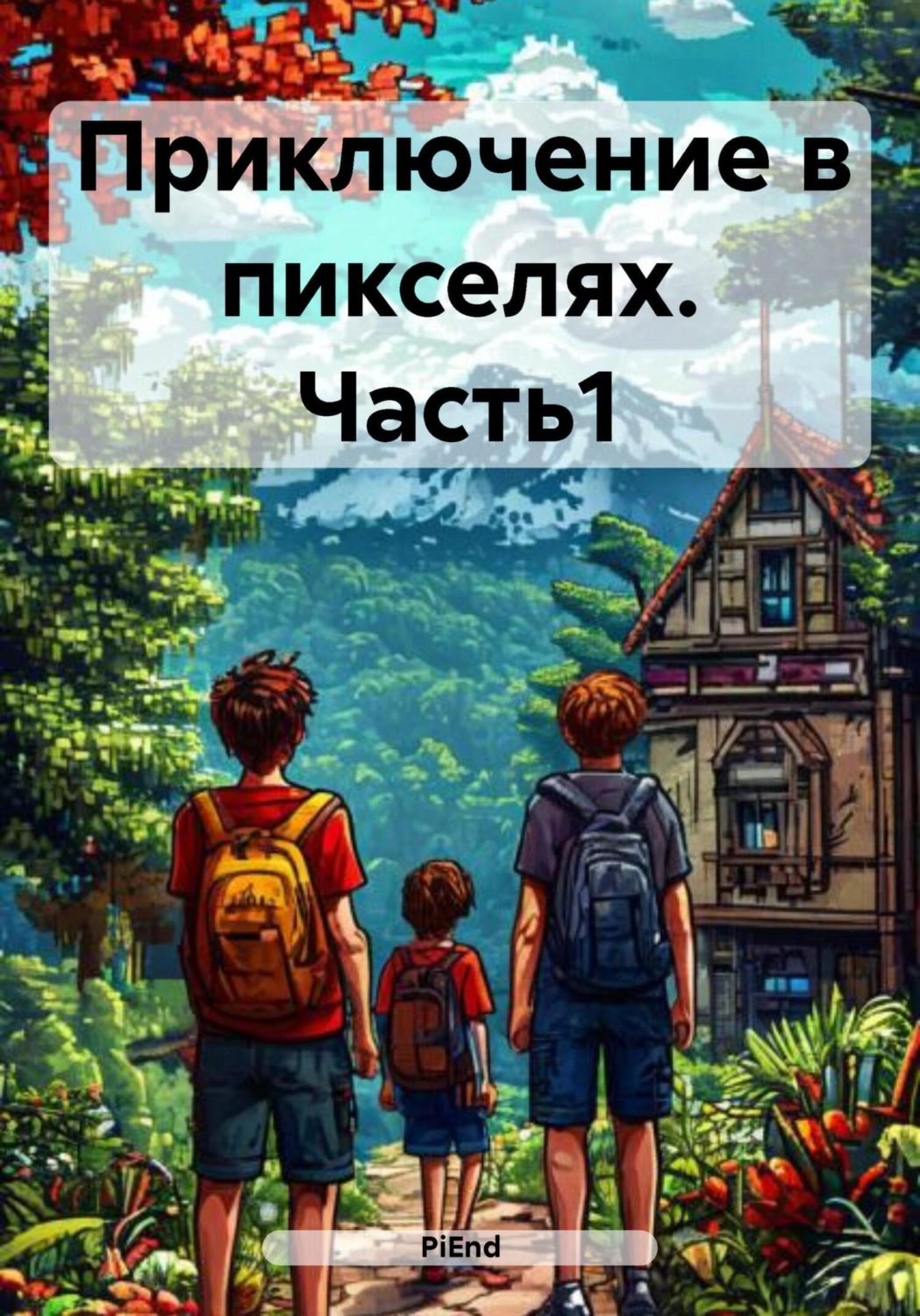 Обложка книги «Приключение в пикселях. Часть1»