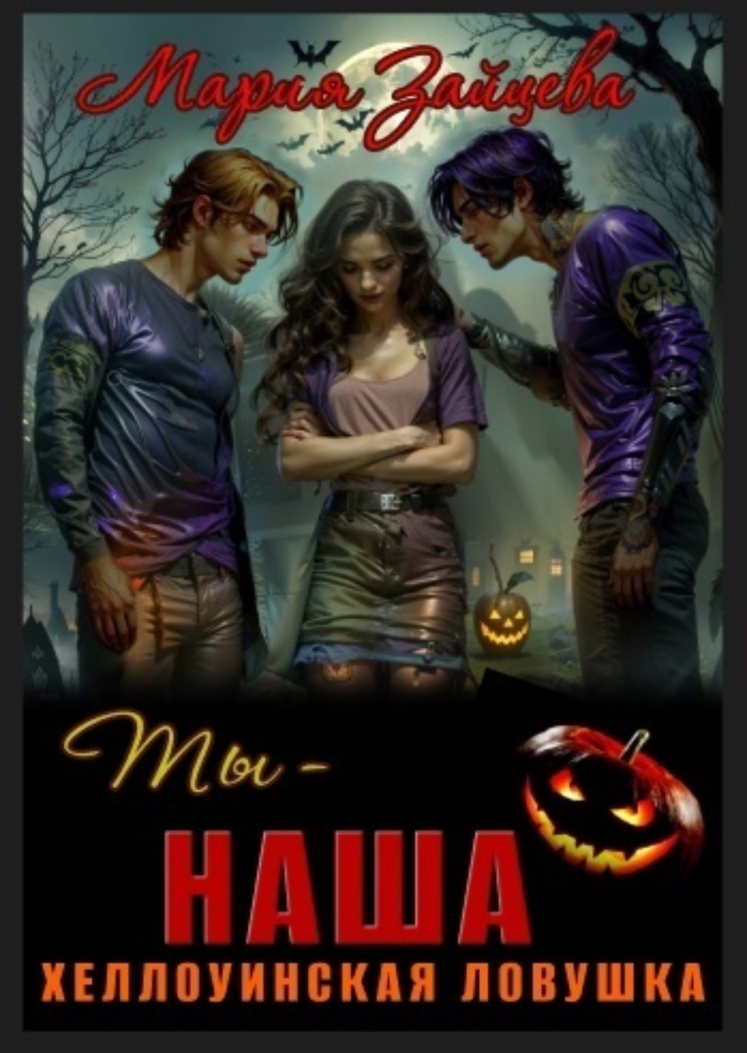 Обложка книги «Ты – наша. Хэллоуинская ловушка»