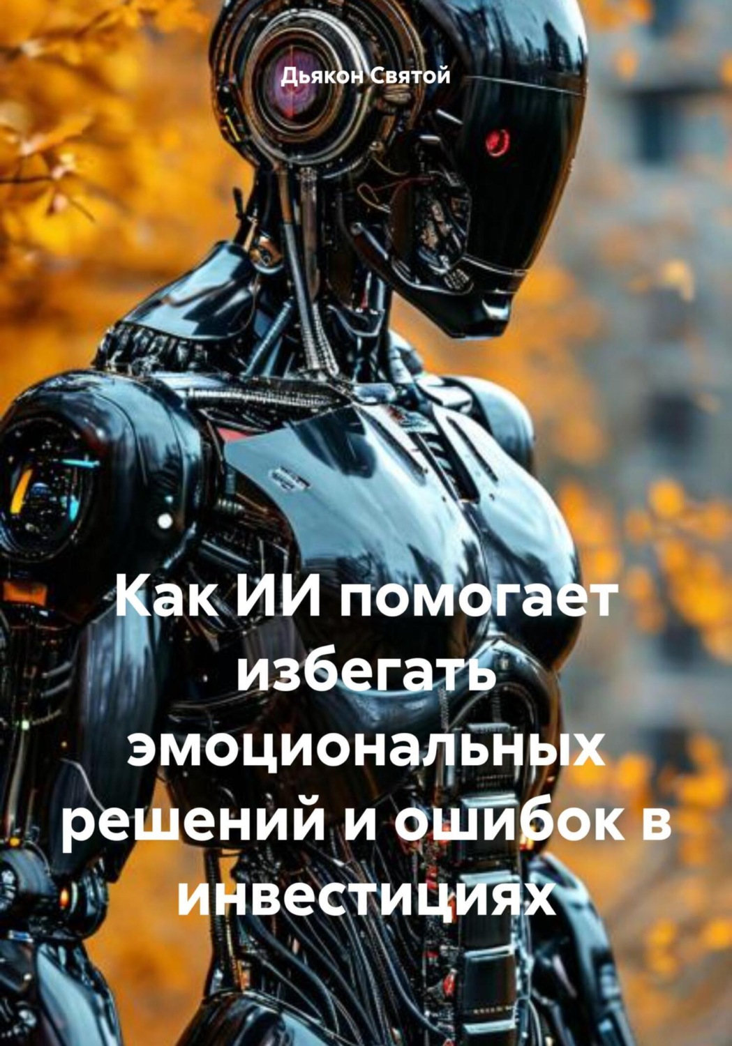Обложка книги «Как ИИ помогает избегать эмоциональных решений и ошибок в инвестициях»