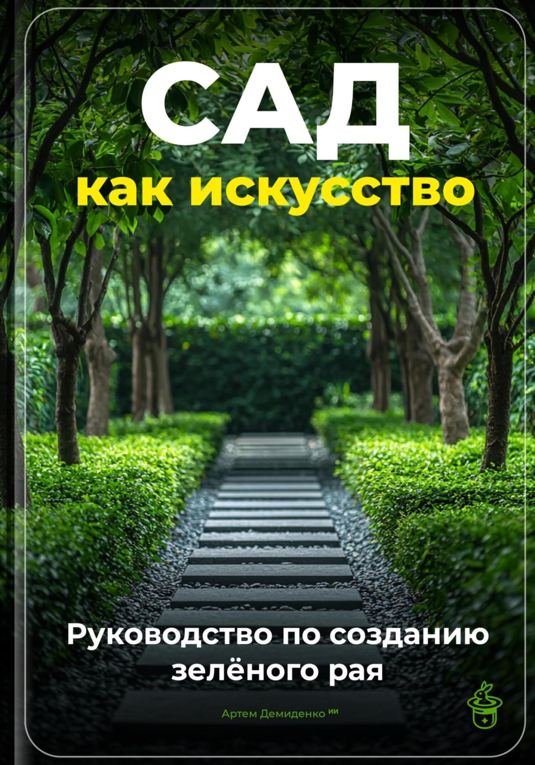Обложка книги «Сад как искусство: Руководство по созданию зелёного рая»