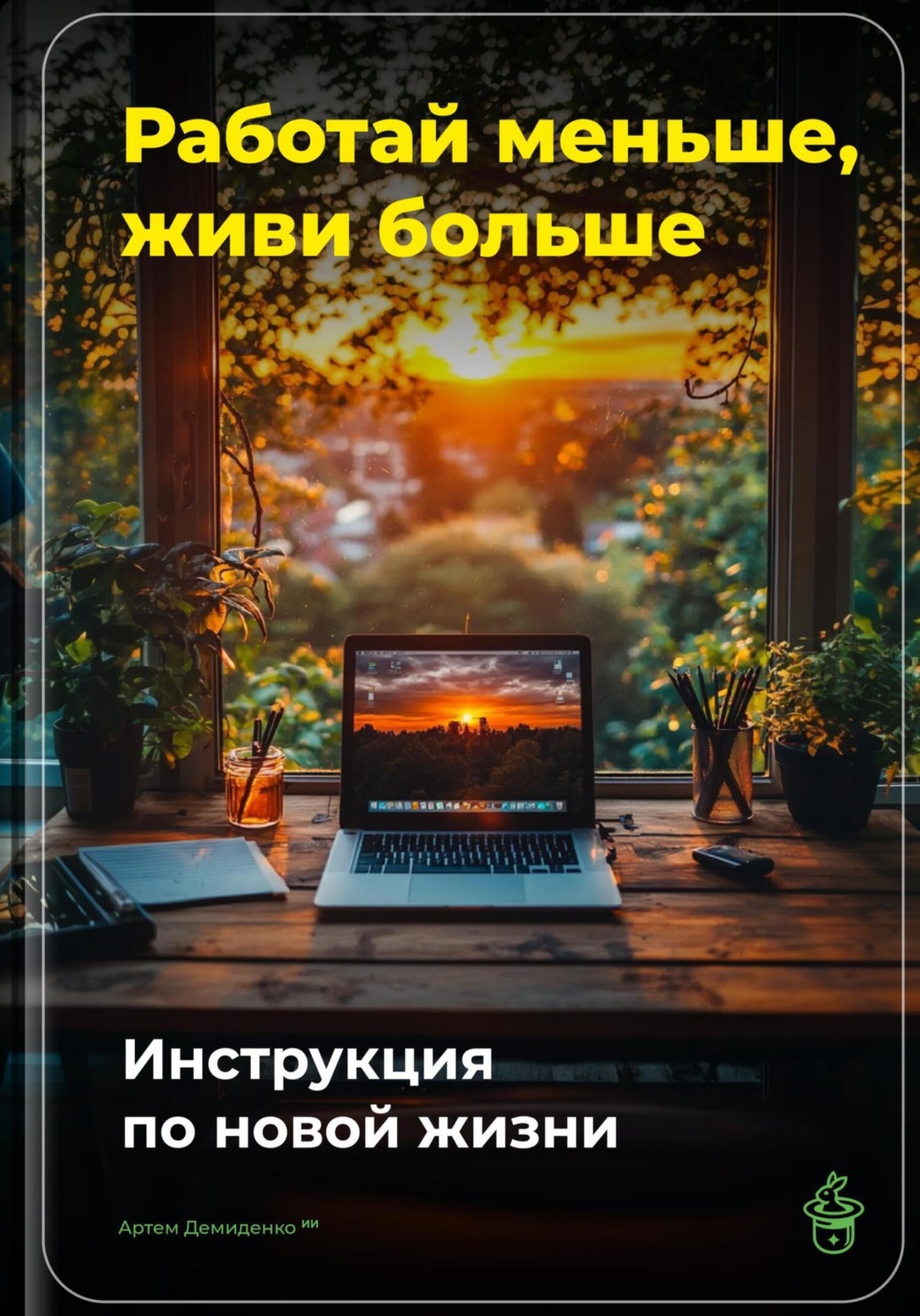 Обложка книги «Работай меньше, живи больше: Инструкция по новой жизни»