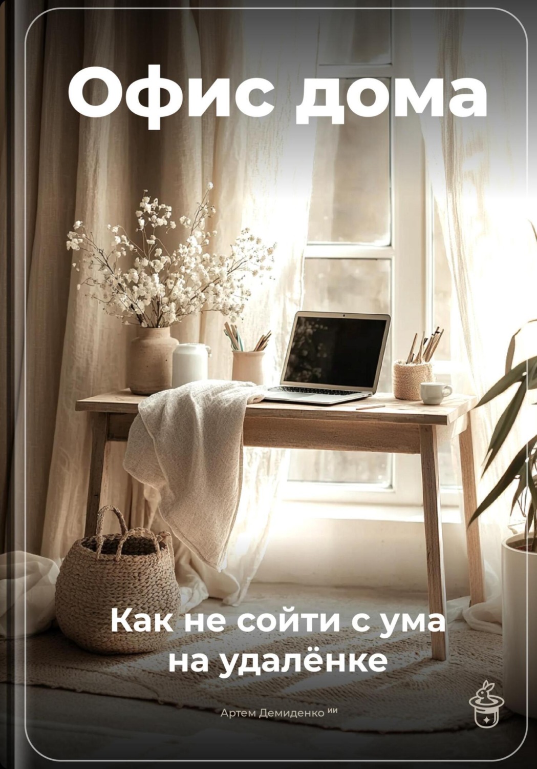 Обложка книги «Офис дома: Как не сойти с ума на удалёнке»