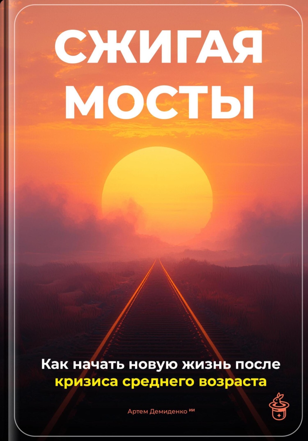 Обложка книги «Сжигая мосты: Как начать новую жизнь после кризиса среднего возраста»