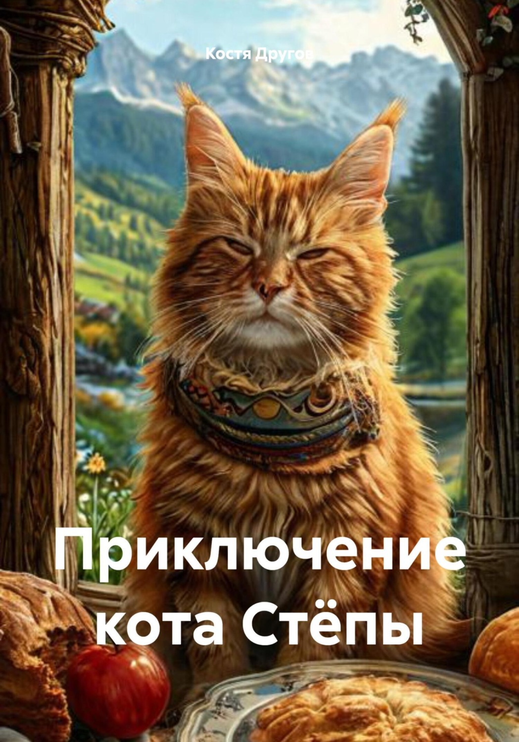 Обложка книги «Приключение кота Стёпы»