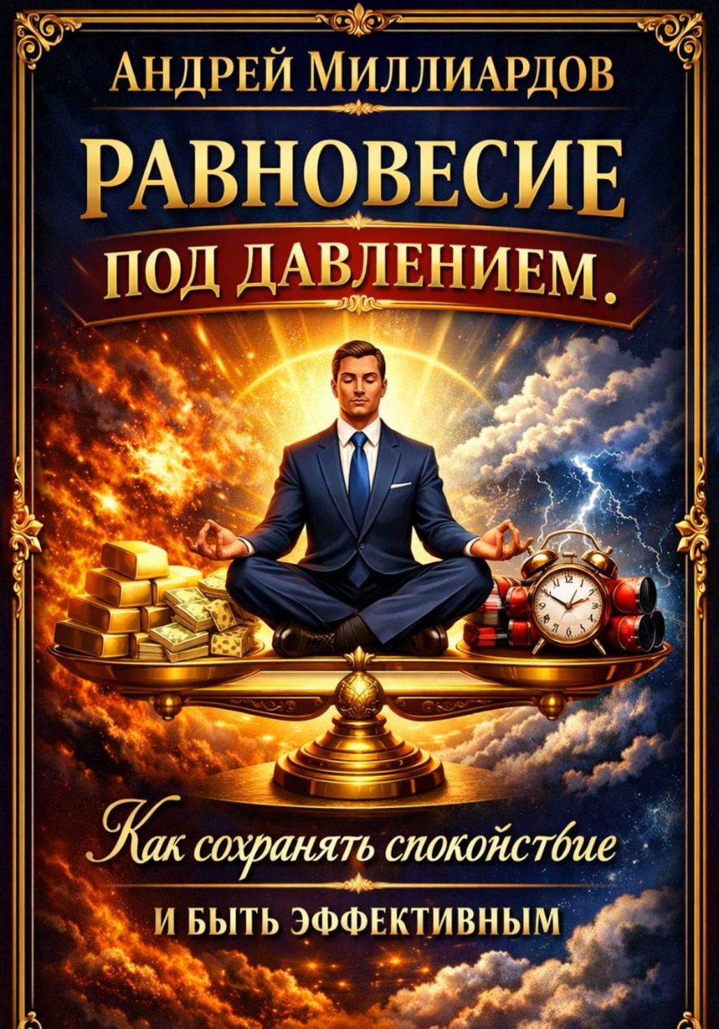 Обложка книги «Равновесие под давлением. Как сохранять спокойствие и быть эффективным»